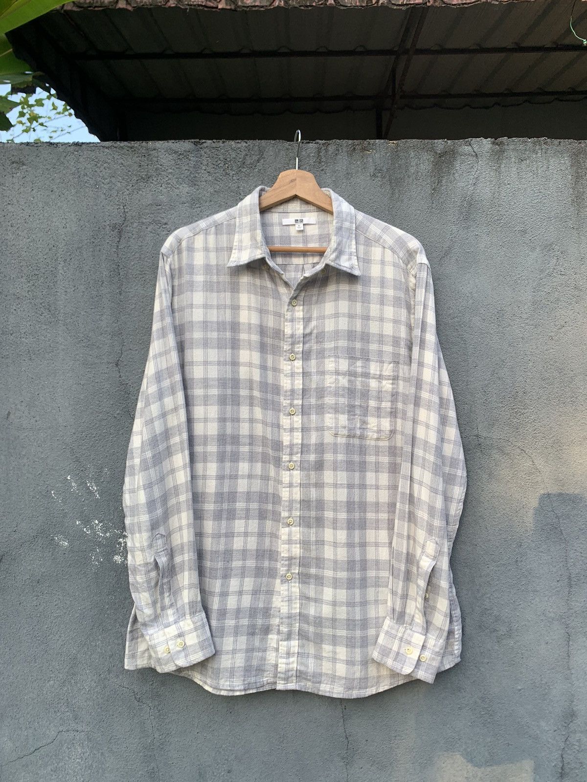 Flannel 👹UNIQLO Beautiful Flannels Shirt Size US XL / EU 56 / 4 - 4 Thumbnail