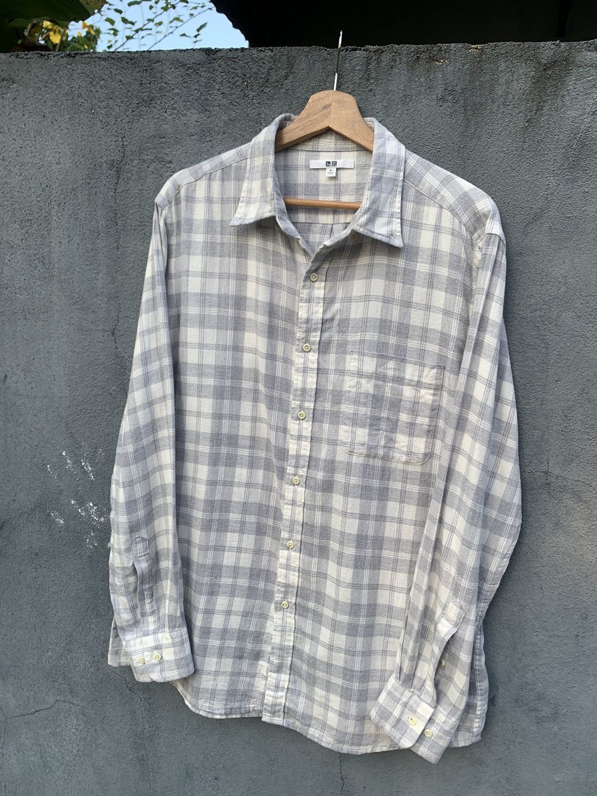 Flannel 👹UNIQLO Beautiful Flannels Shirt Size US XL / EU 56 / 4 - 2 Thumbnail