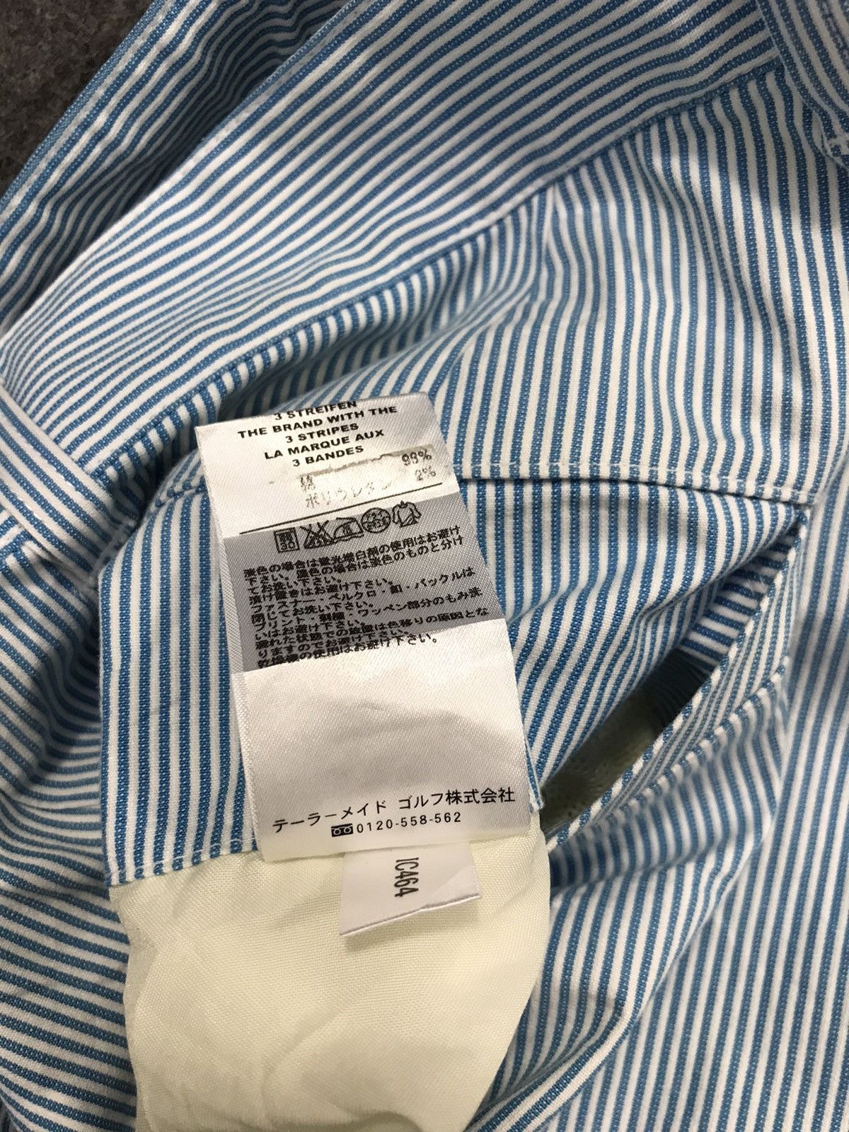 Adidas × Vintage Adidas Striped Tapered Striped Pants Straight Cut Athletic Size US 32 / EU 48 - 10 Thumbnail