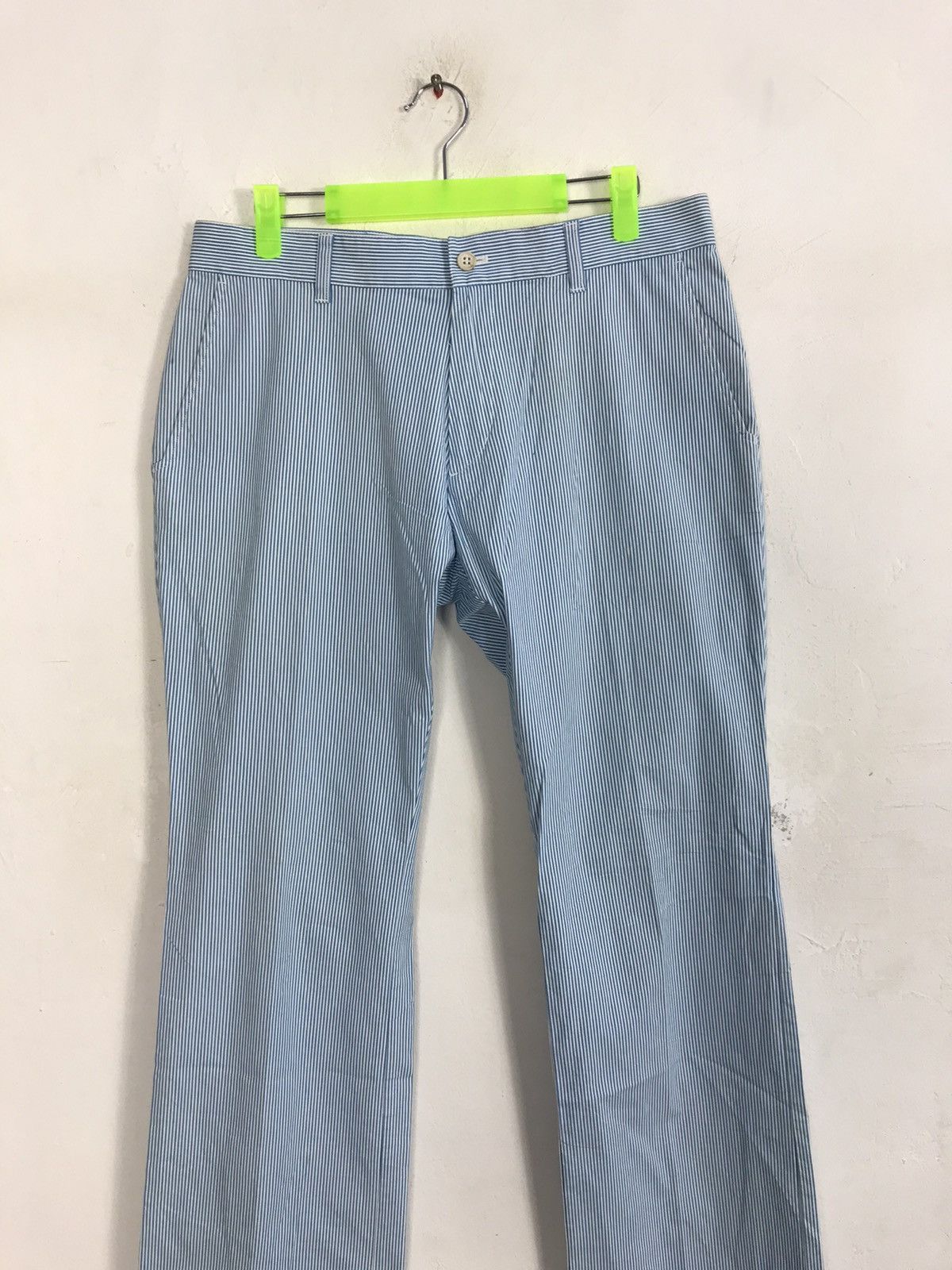 Adidas × Vintage Adidas Striped Tapered Striped Pants Straight Cut Athletic Size US 32 / EU 48 - 3 Thumbnail