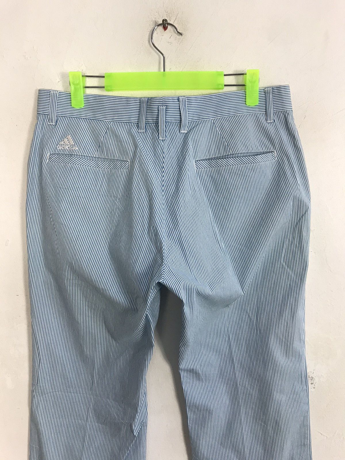 Adidas × Vintage Adidas Striped Tapered Striped Pants Straight Cut Athletic Size US 32 / EU 48 - 4 Thumbnail