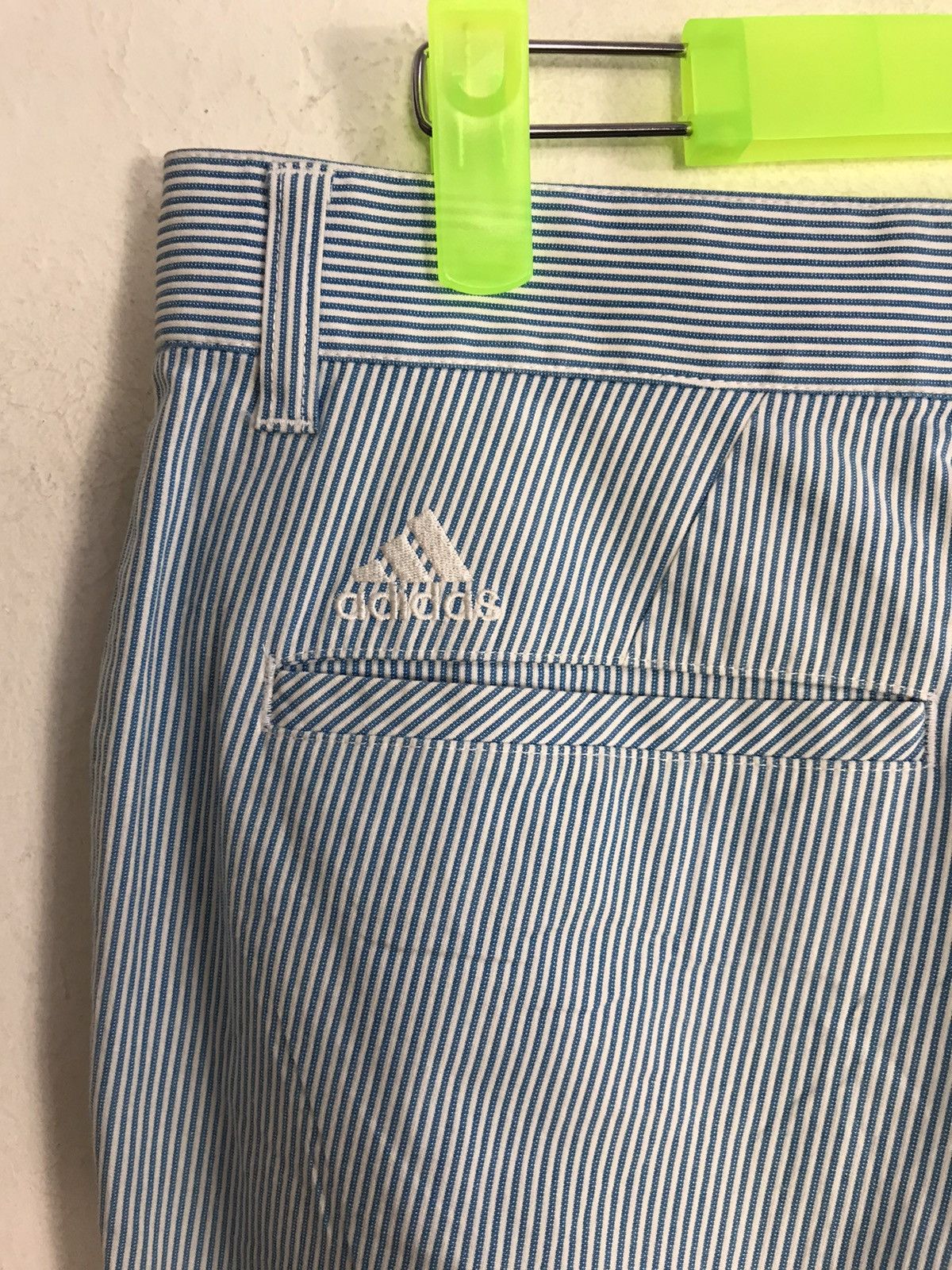 Adidas × Vintage Adidas Striped Tapered Striped Pants Straight Cut Athletic Size US 32 / EU 48 - 7 Thumbnail