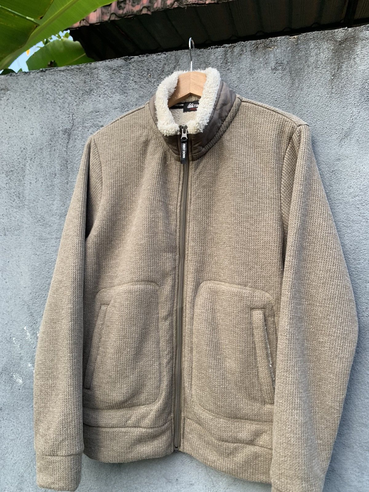 Japanese Brand 👹FIRST DOWN CORDUROY WITH FLEECE LINED JACKET Size US S / EU 44-46 / 1 - 3 Thumbnail
