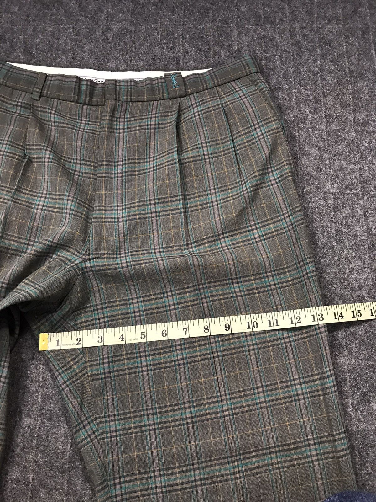 Yves Saint Laurent Yves Saint Laurent Diffusion Hommes Essense Fashion Wool Size US 32 / EU 48 - 10 Thumbnail
