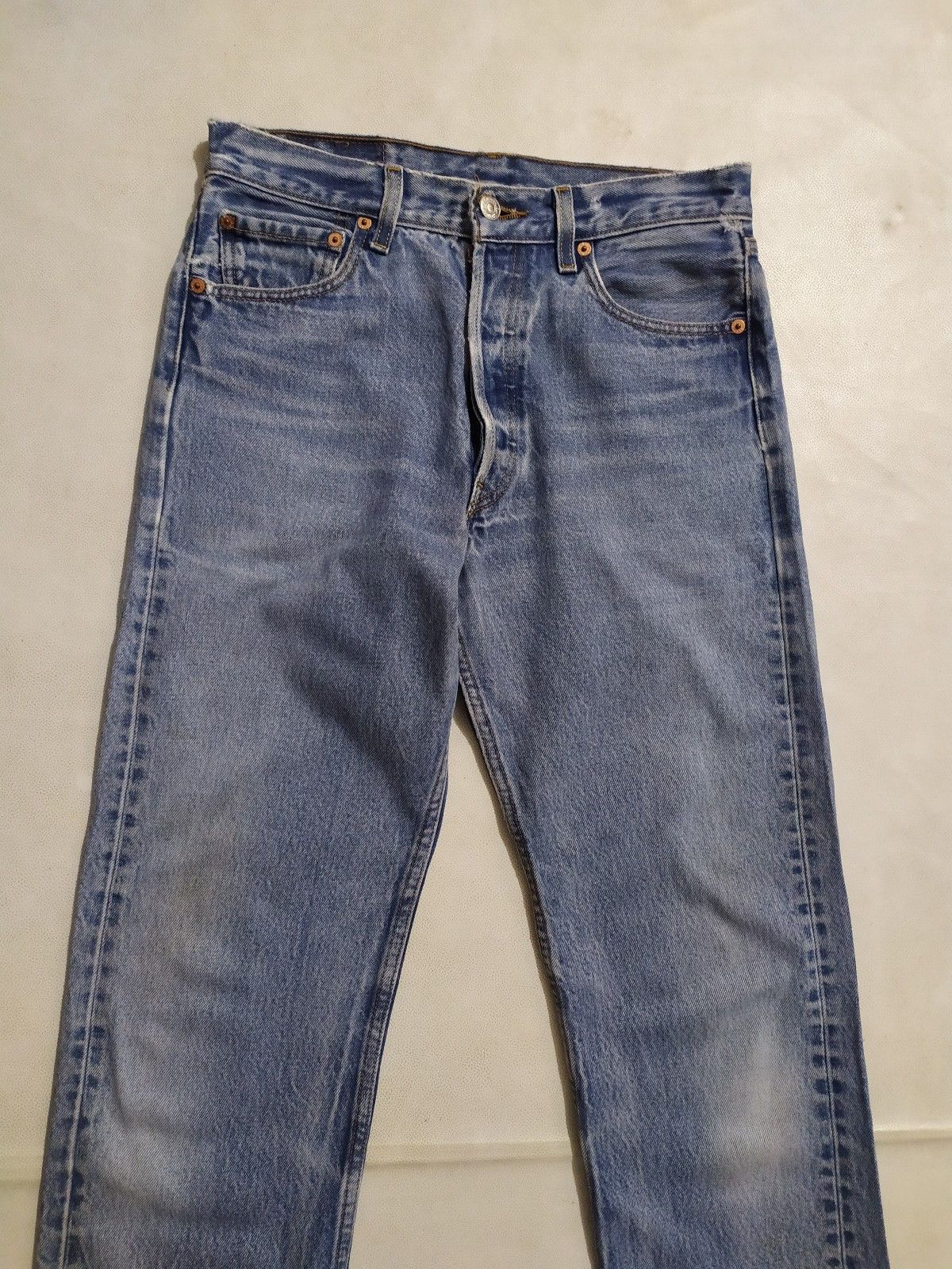 Levi's × Levi's Vintage Clothing × Vintage Vintage Levis 501 Classic Cut Stone Wash Denim Jeans Pants Size US 30 / EU 46 - 7 Thumbnail