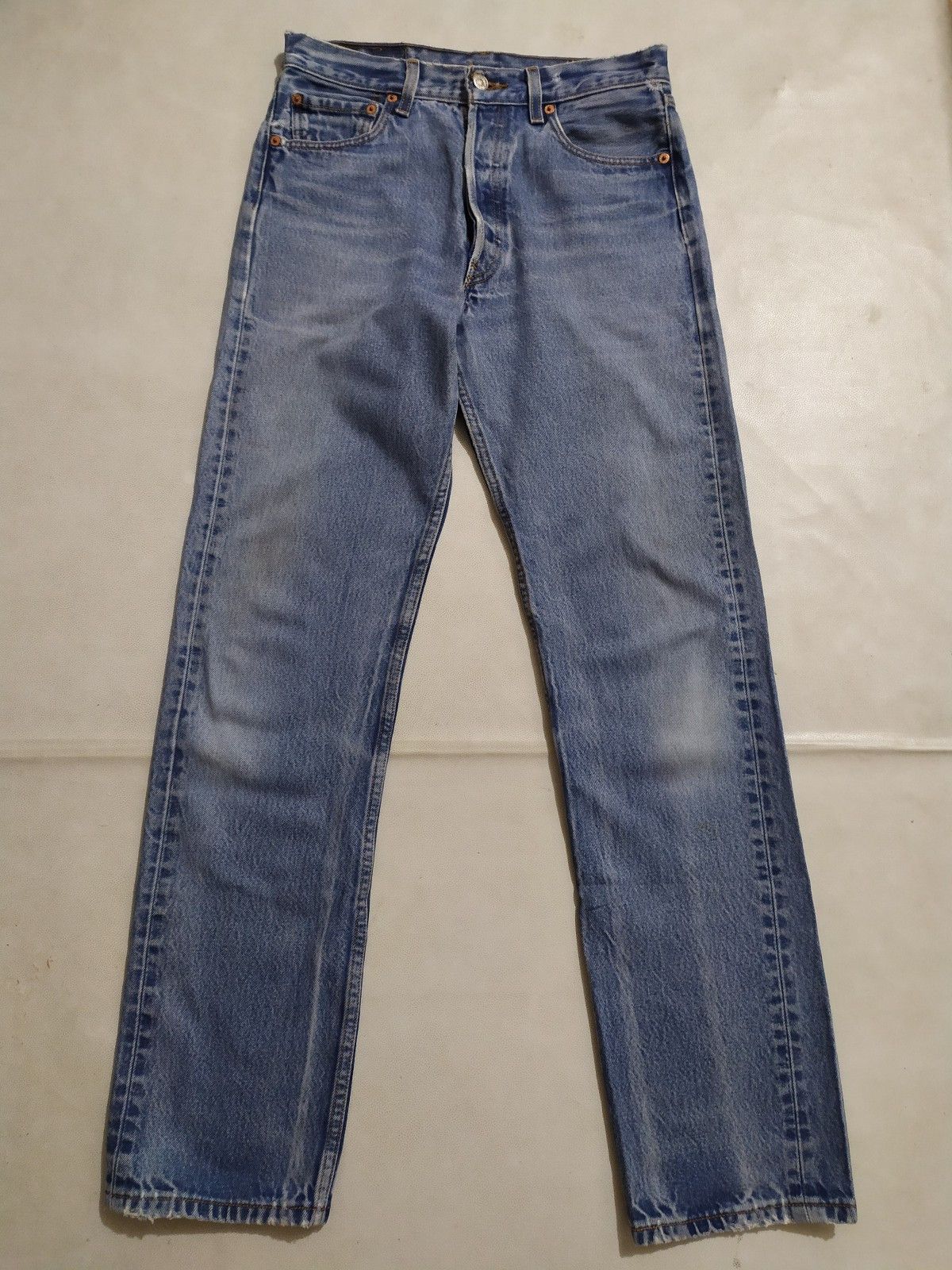 Levi's × Levi's Vintage Clothing × Vintage Vintage Levis 501 Classic Cut Stone Wash Denim Jeans Pants Size US 30 / EU 46 - 6 Thumbnail