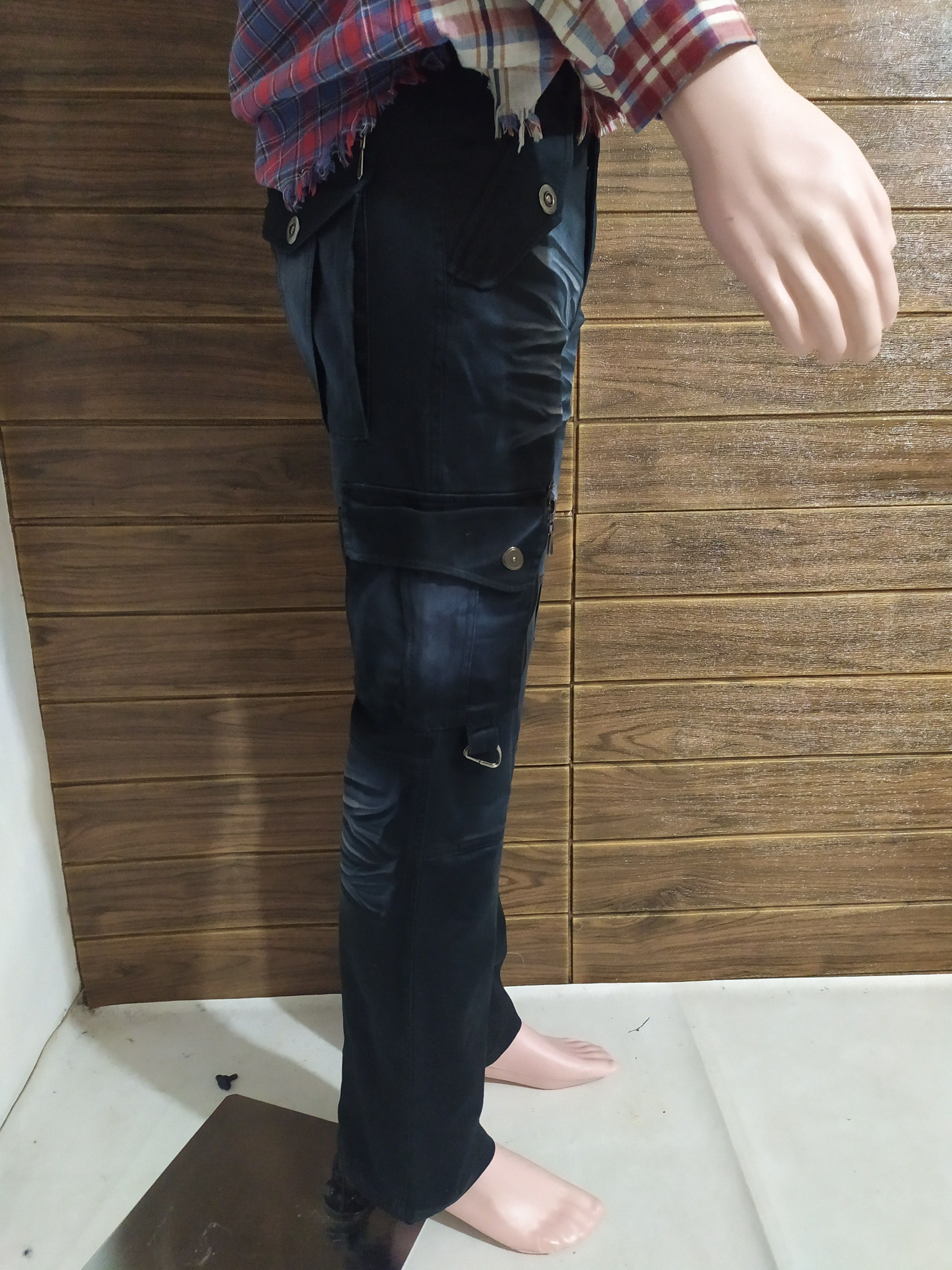 Japanese Brand 🔥Lowbox Japan Cargo Multi Pocket Nice Colour Pants Size US 31 - 14 Thumbnail