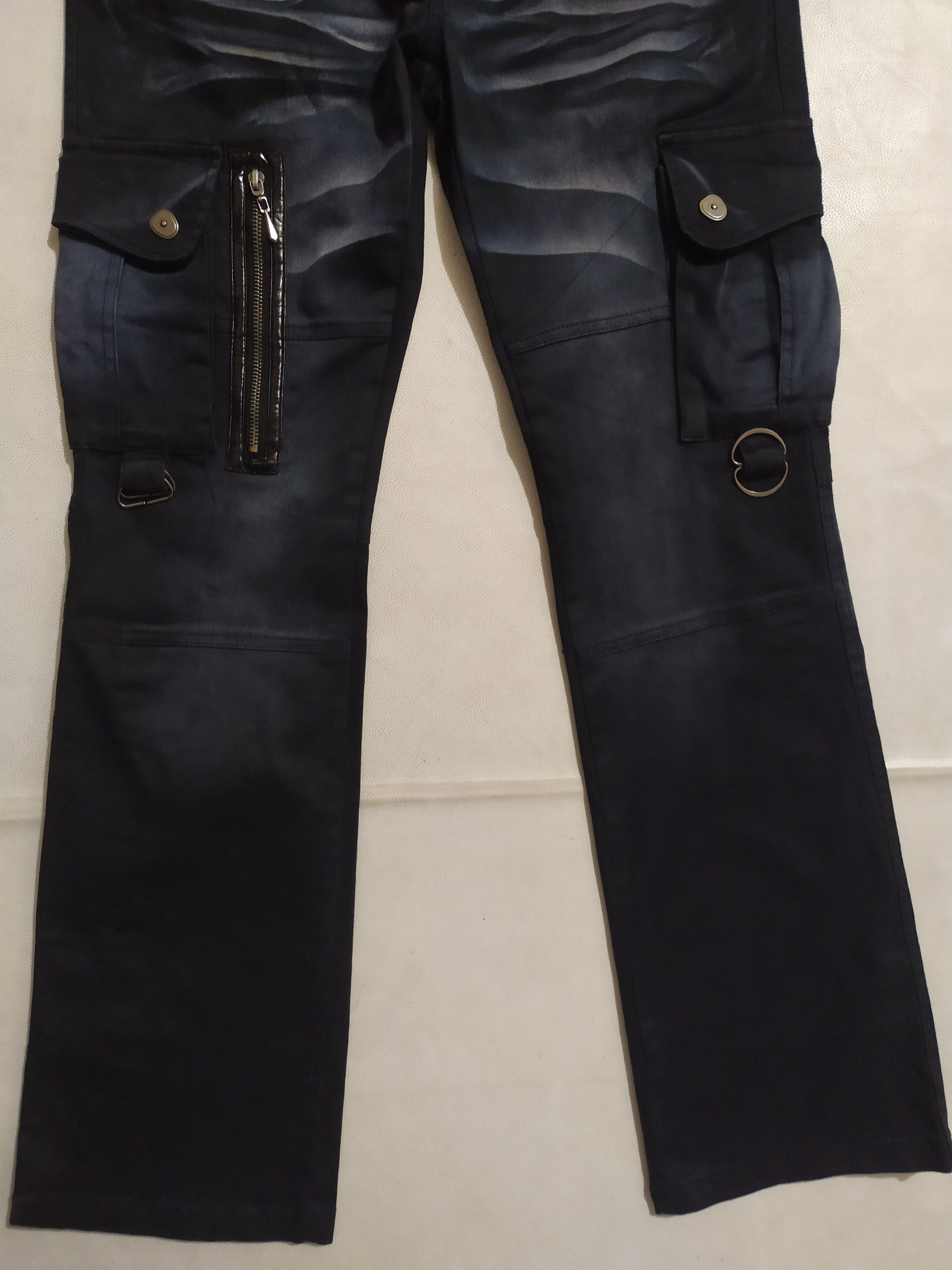 Japanese Brand 🔥Lowbox Japan Cargo Multi Pocket Nice Colour Pants Size US 31 - 3 Thumbnail