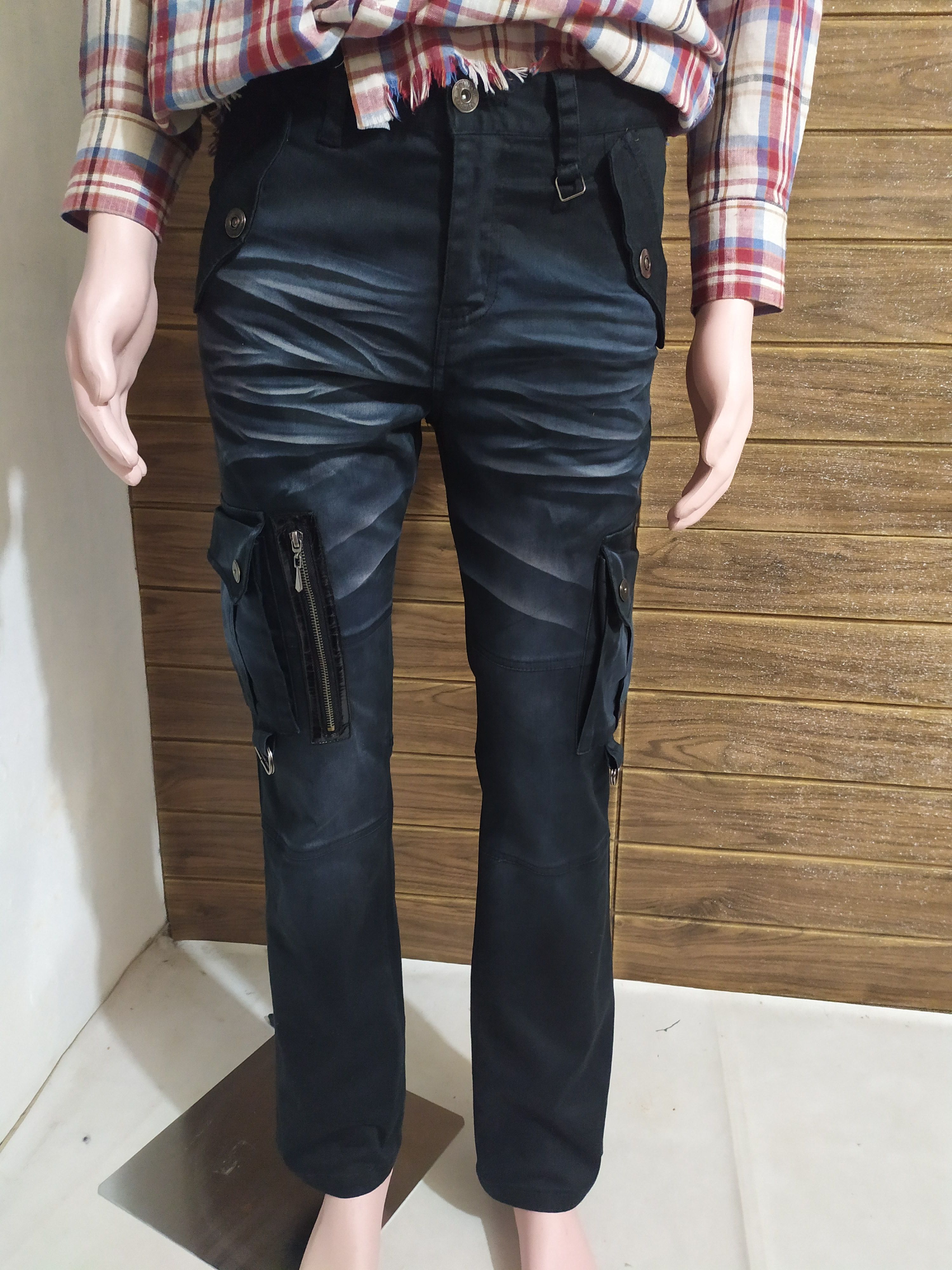Japanese Brand 🔥Lowbox Japan Cargo Multi Pocket Nice Colour Pants Size US 31 - 13 Thumbnail