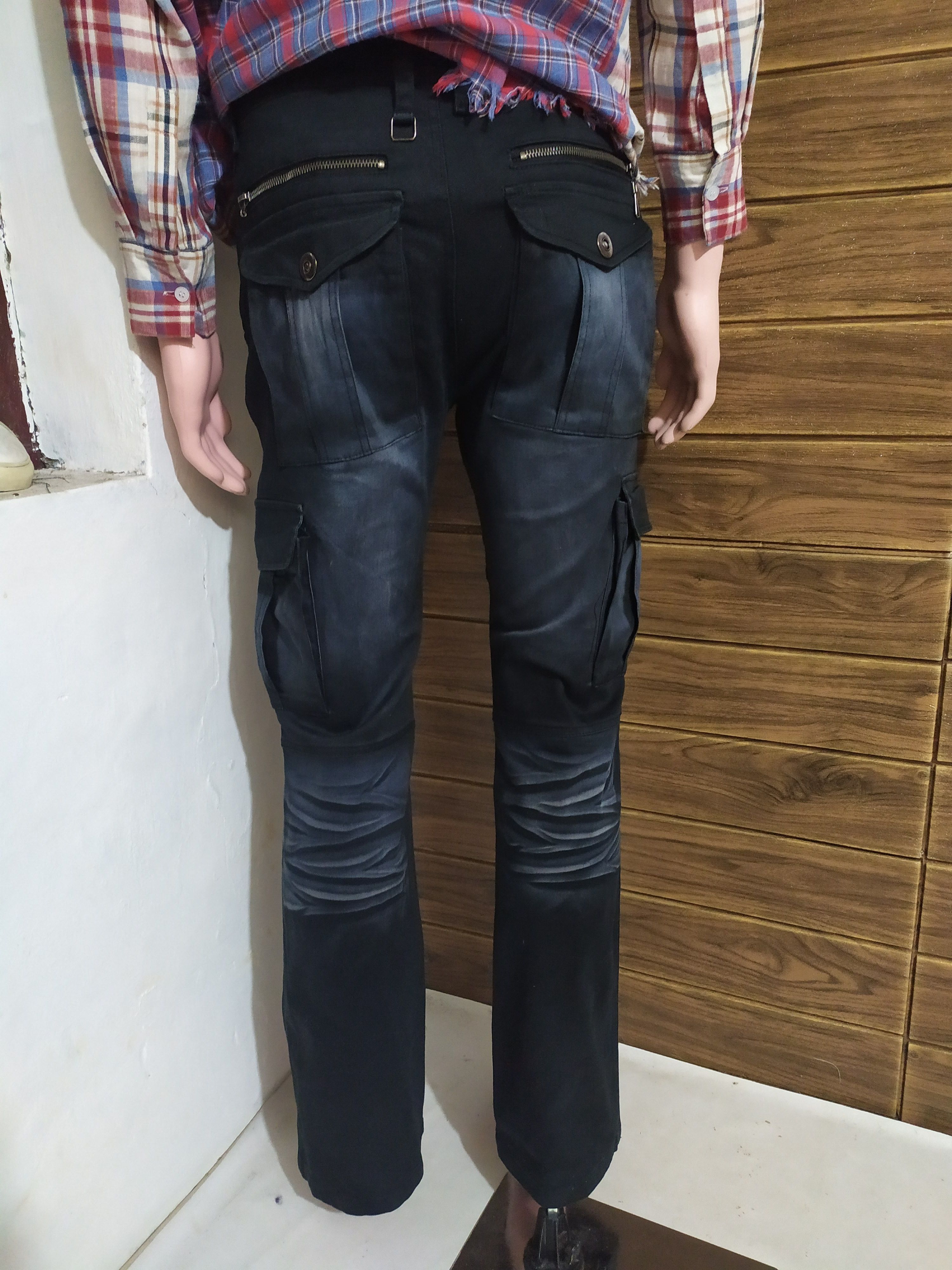 Japanese Brand 🔥Lowbox Japan Cargo Multi Pocket Nice Colour Pants Size US 31 - 16 Thumbnail