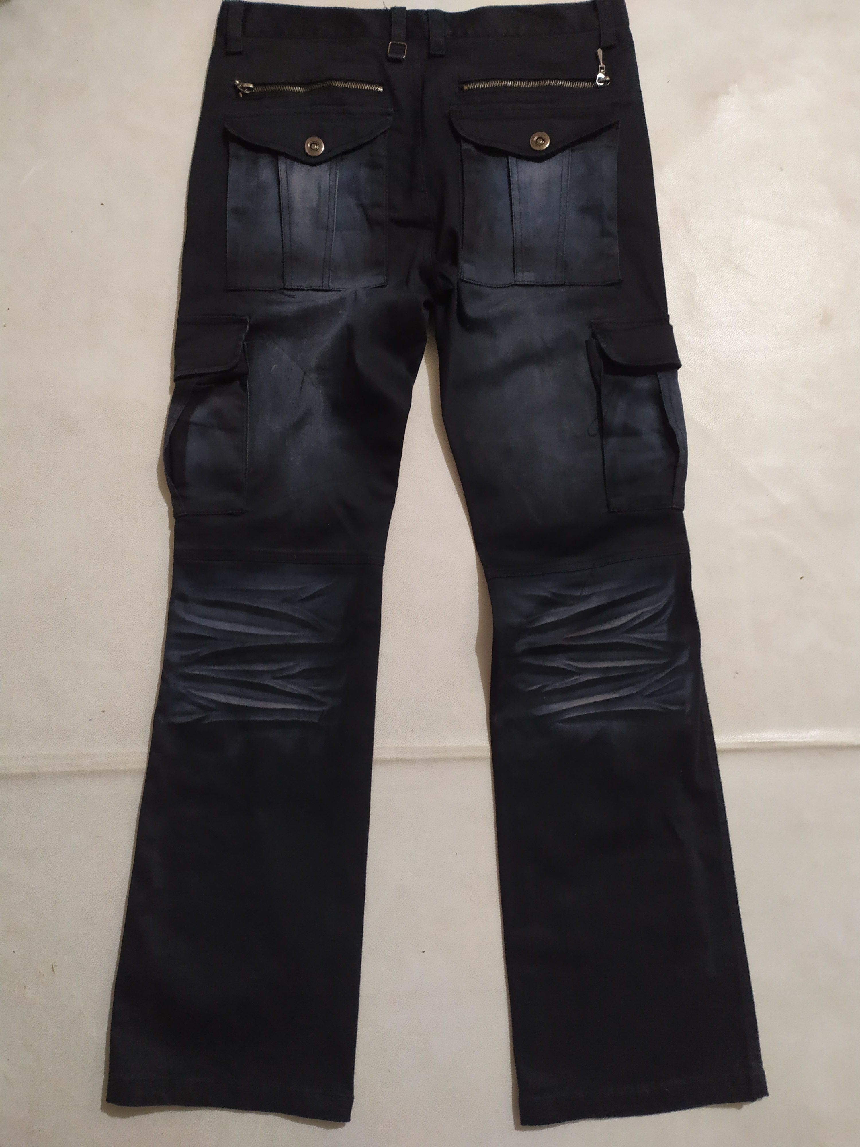 Japanese Brand 🔥Lowbox Japan Cargo Multi Pocket Nice Colour Pants Size US 31 - 6 Thumbnail