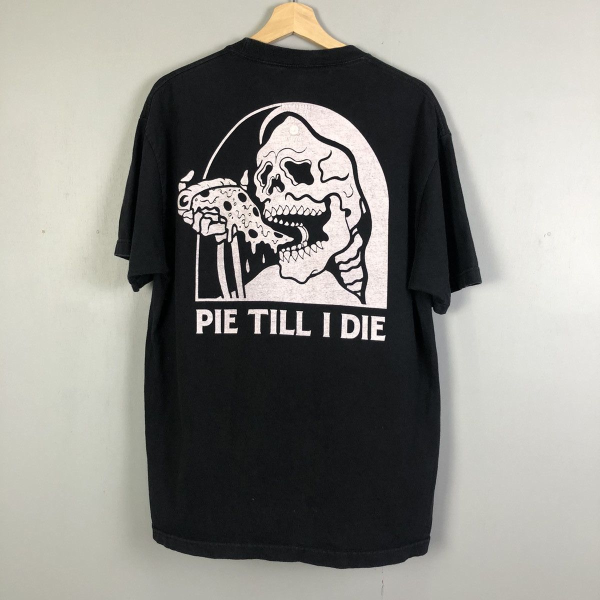 image of Skategang x Vintage Lurking Class By Sketchy Tank Skateboard Tee in Black, Men's (Size Large)