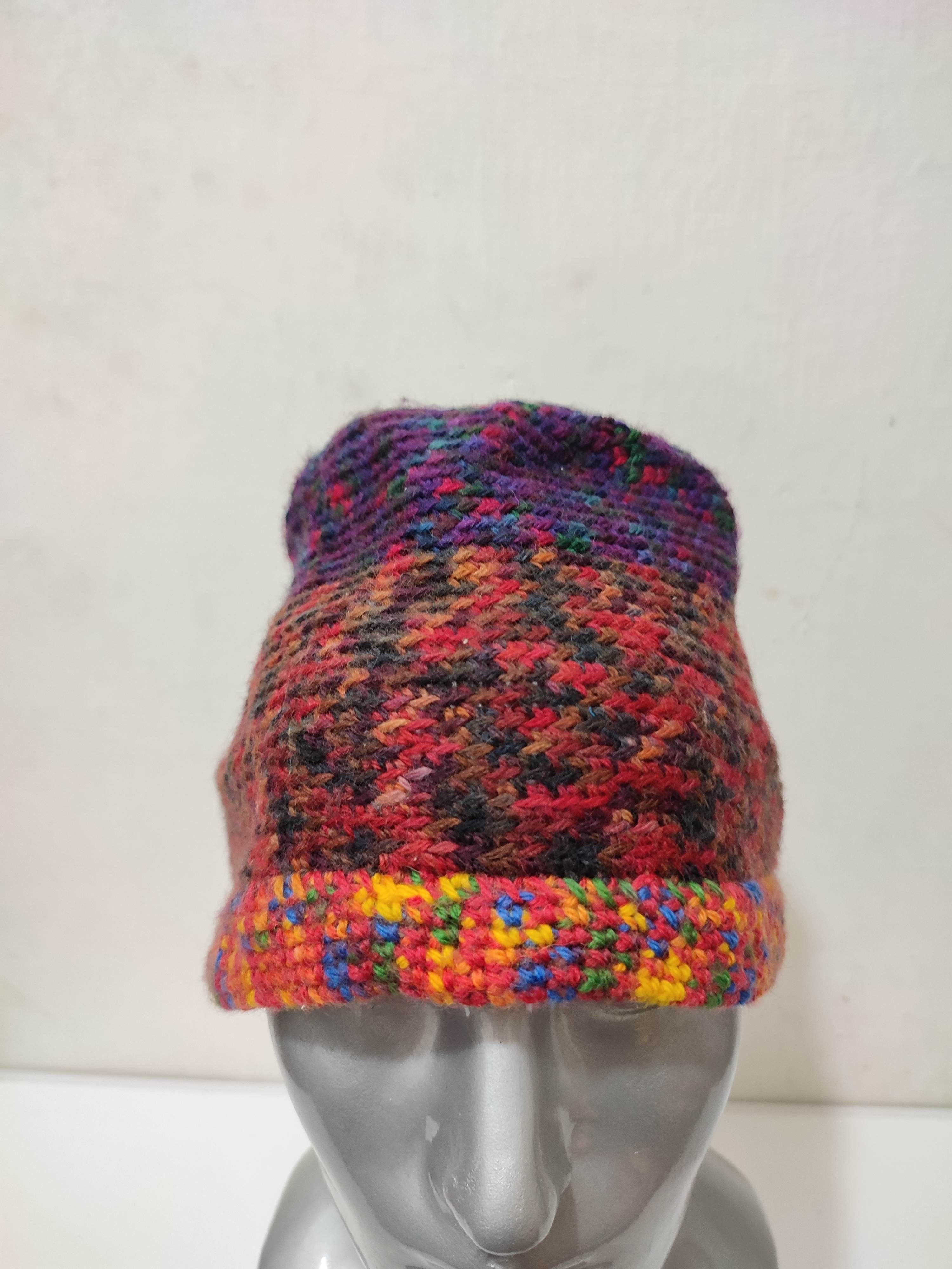 Other 🔥Unknown Multicolour Knitted Beanie Hats Size ONE SIZE - 2 Thumbnail