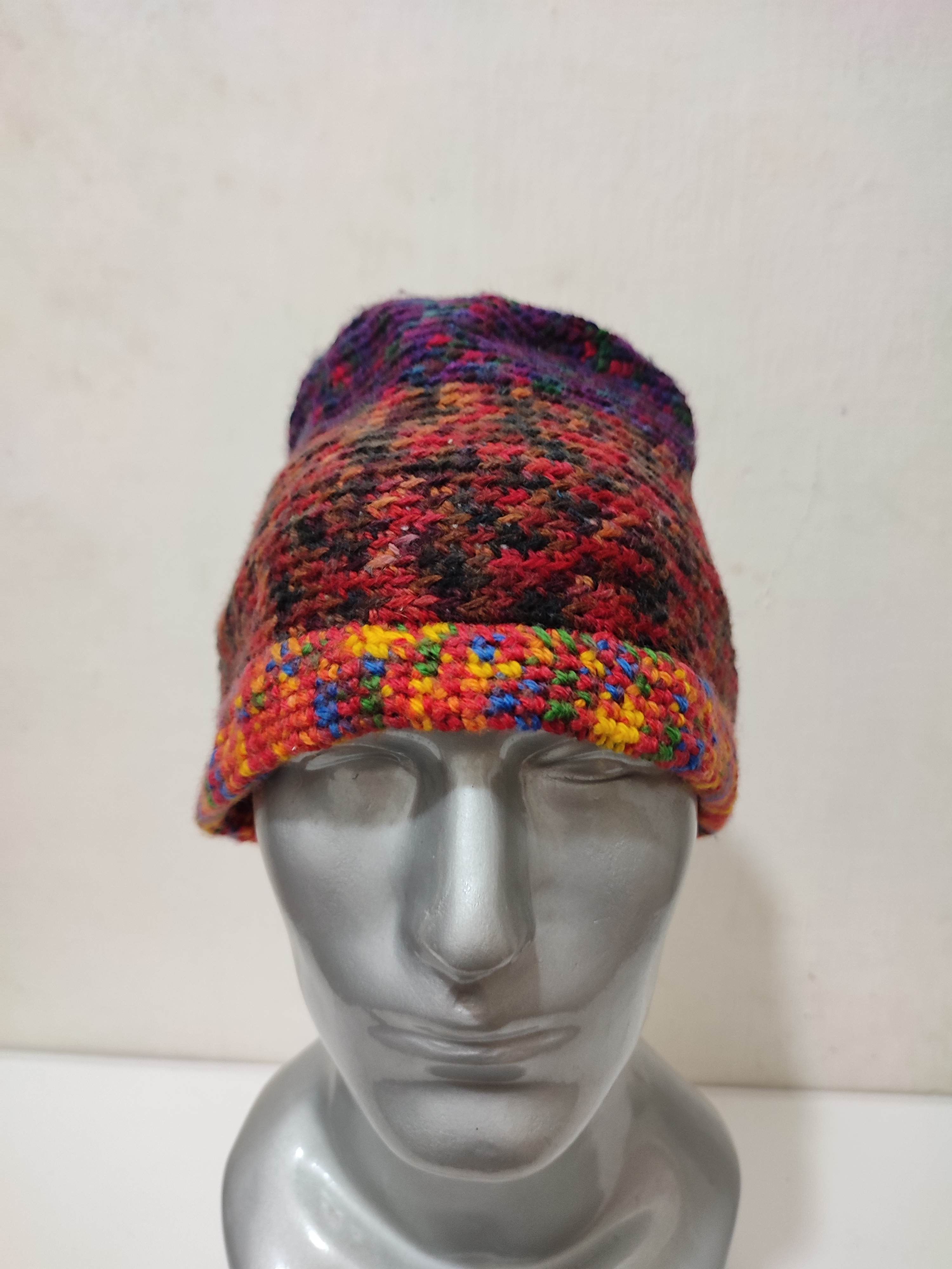 Other 🔥Unknown Multicolour Knitted Beanie Hats Size ONE SIZE - 1 Thumbnail