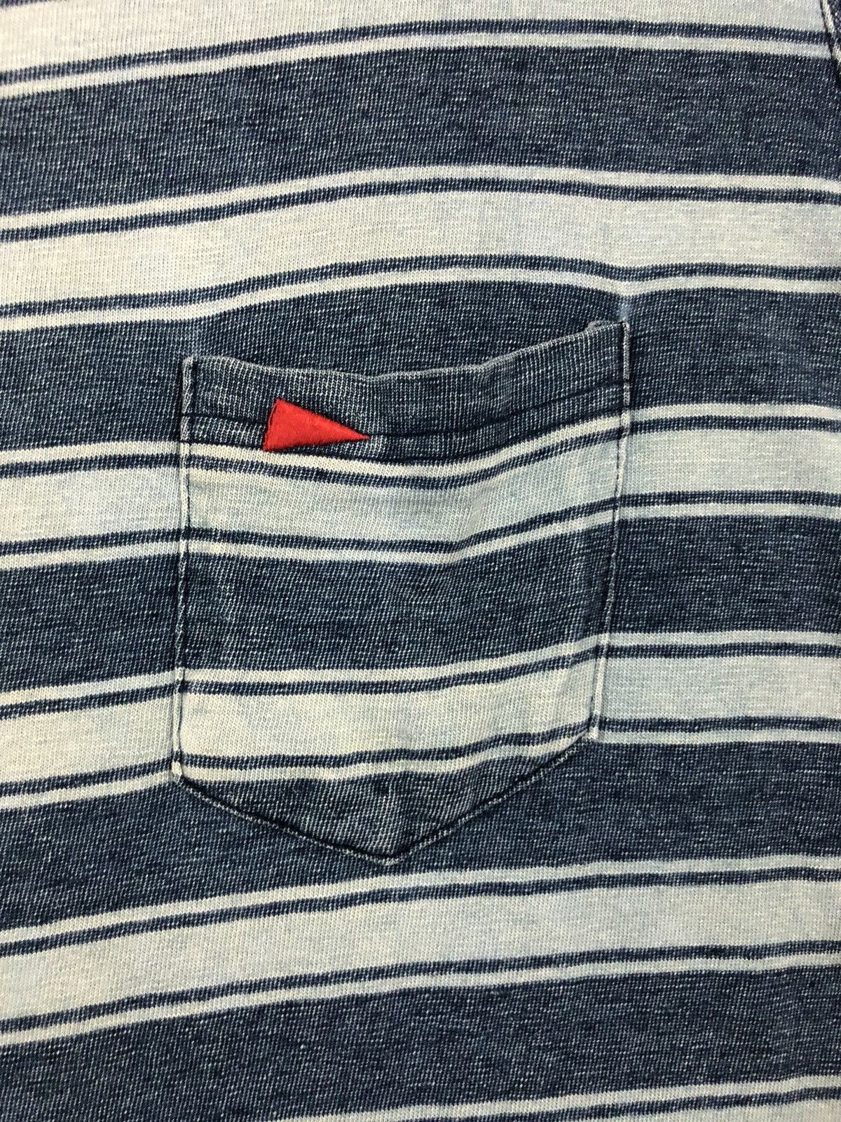 Remi Relief Remi Relief Indigo Rockabilly Single Pocket Shirt Size US L / EU 52-54 / 3 - 4 Thumbnail