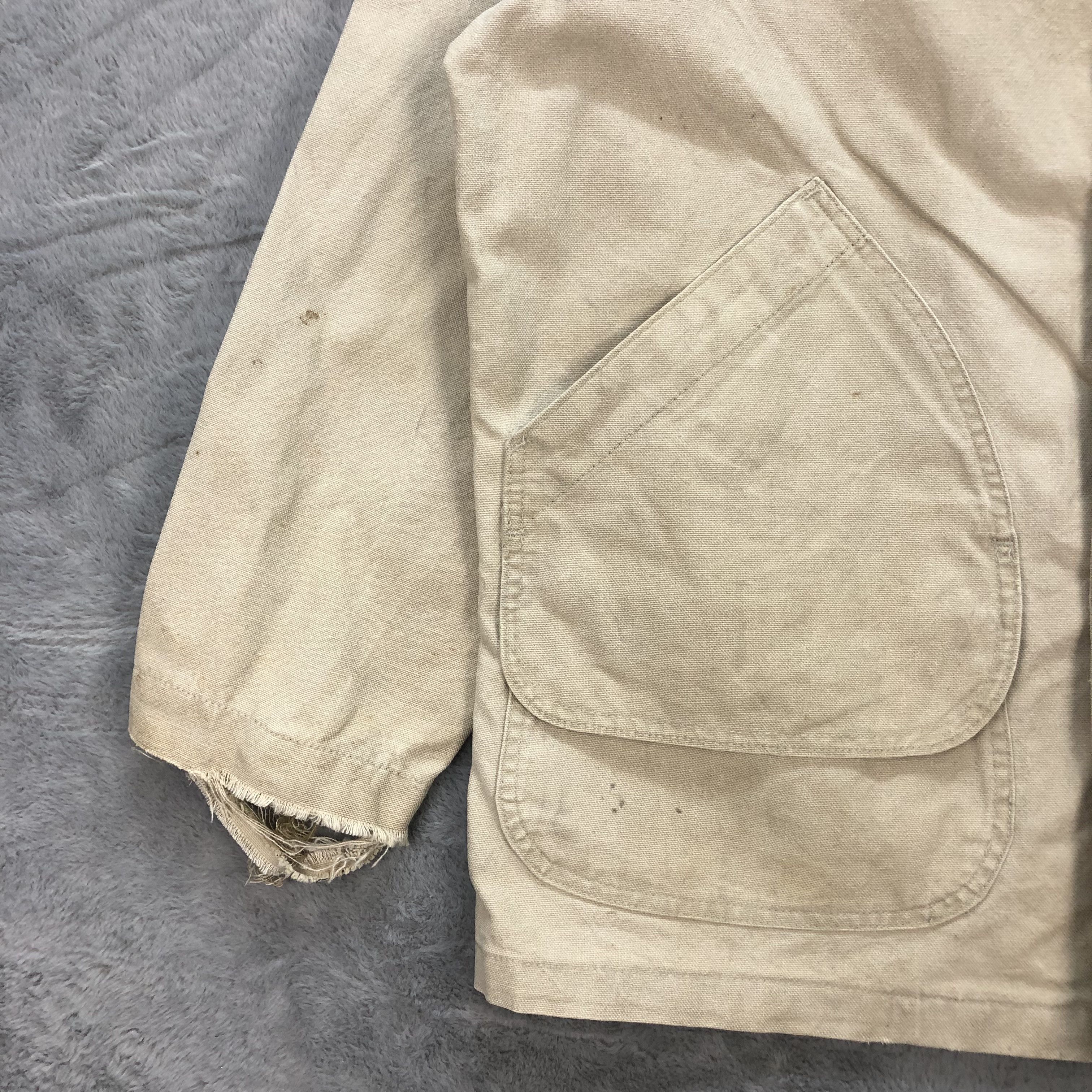 L.L. Bean Vintage Distress Trashed L.L. Bean Chore Jacket #6276-58 Size US M / EU 48-50 / 2 - 7 Thumbnail