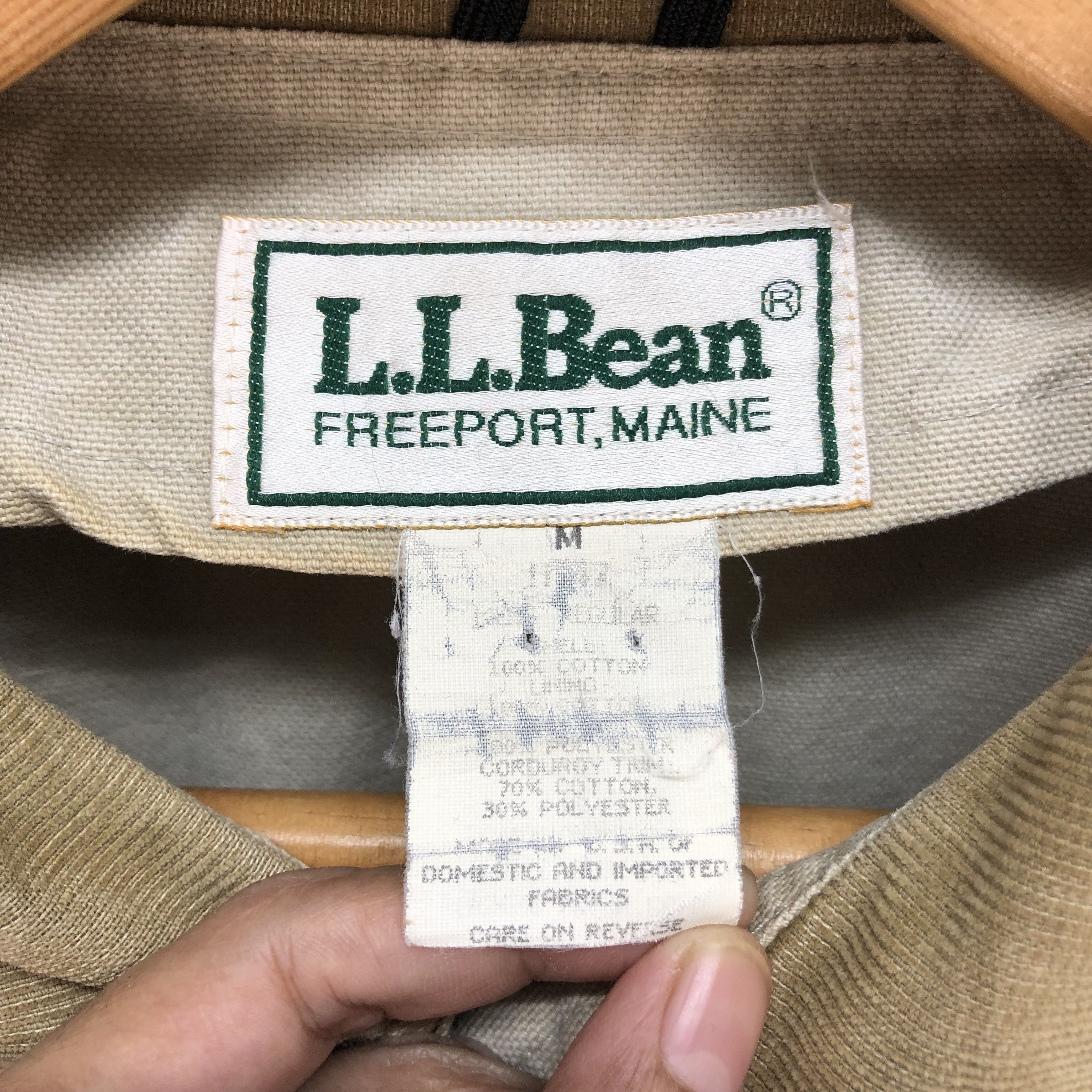L.L. Bean Vintage Distress Trashed L.L. Bean Chore Jacket #6276-58 Size US M / EU 48-50 / 2 - 13 Thumbnail