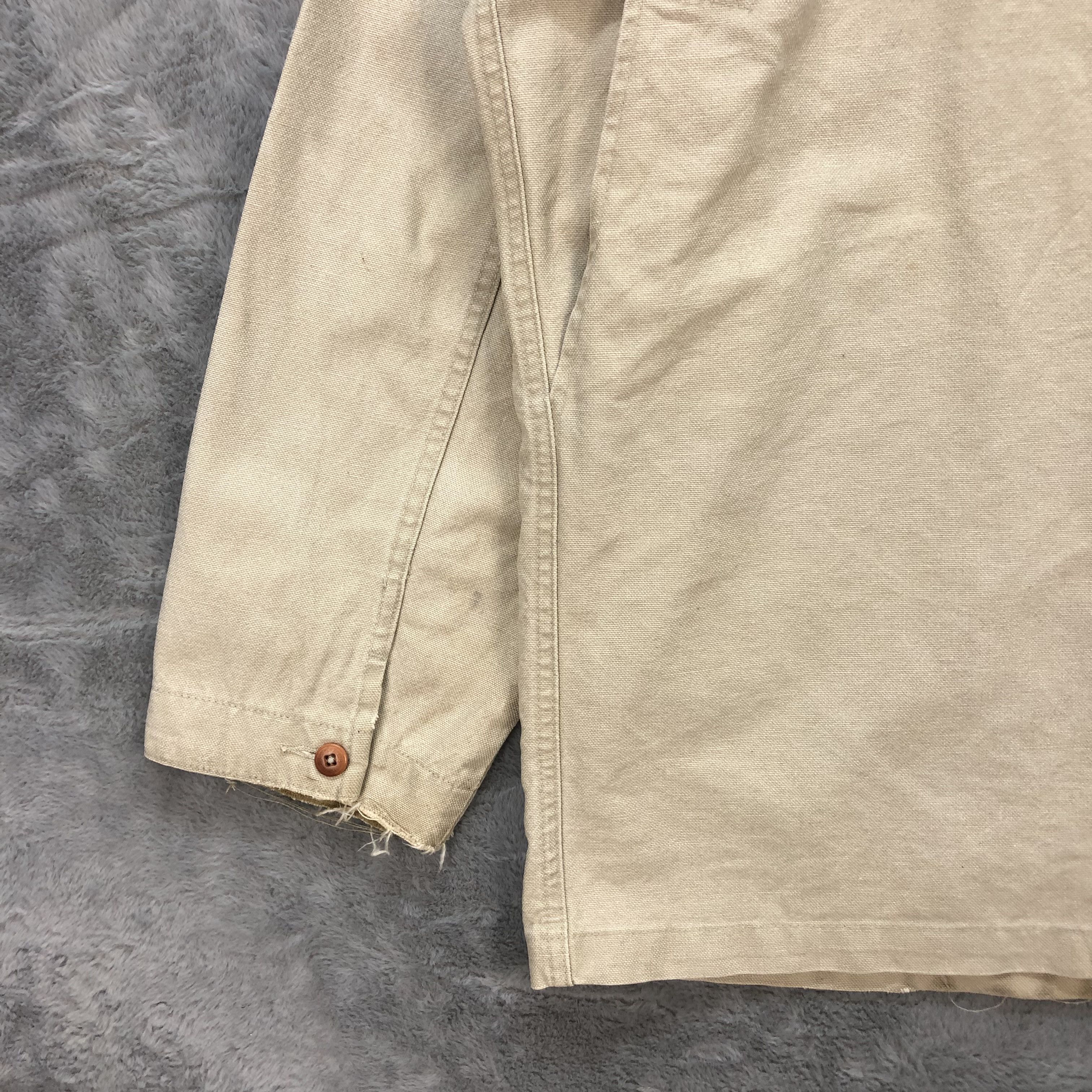 L.L. Bean Vintage Distress Trashed L.L. Bean Chore Jacket #6276-58 Size US M / EU 48-50 / 2 - 17 Thumbnail
