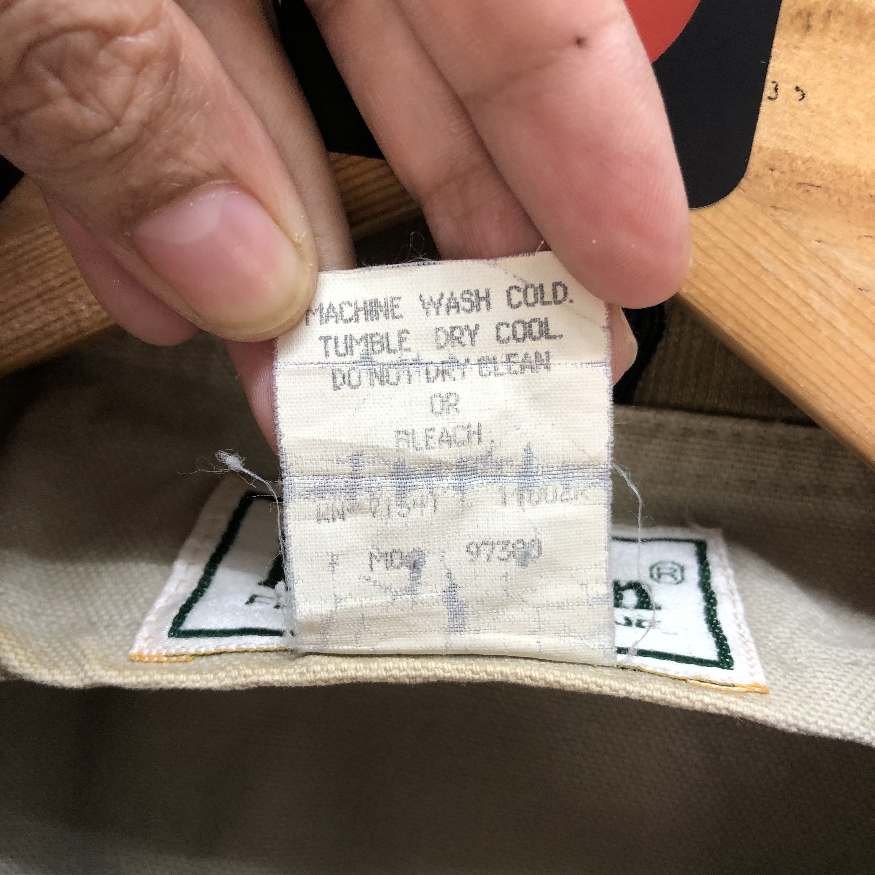 L.L. Bean Vintage Distress Trashed L.L. Bean Chore Jacket #6276-58 Size US M / EU 48-50 / 2 - 14 Thumbnail