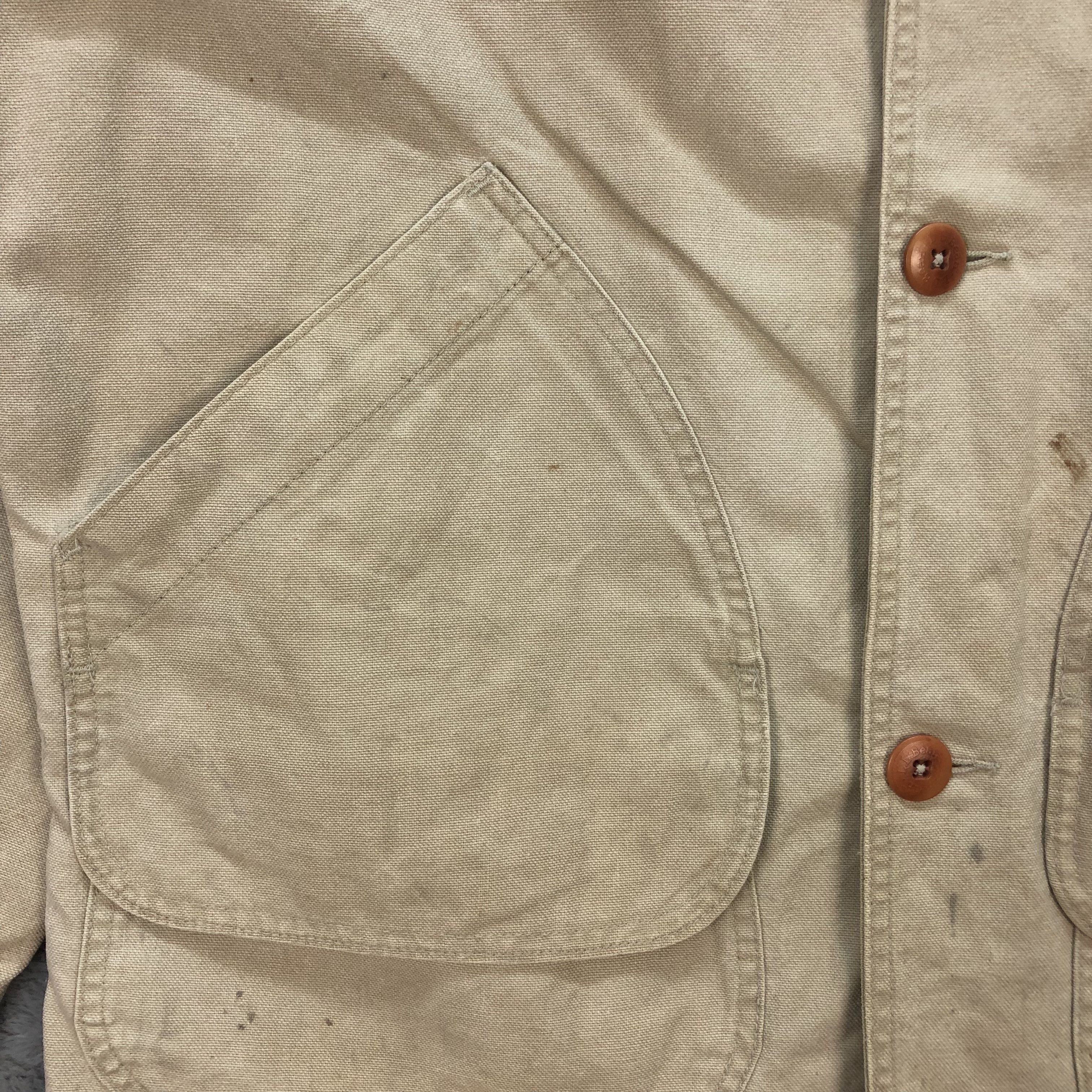 L.L. Bean Vintage Distress Trashed L.L. Bean Chore Jacket #6276-58 Size US M / EU 48-50 / 2 - 4 Thumbnail