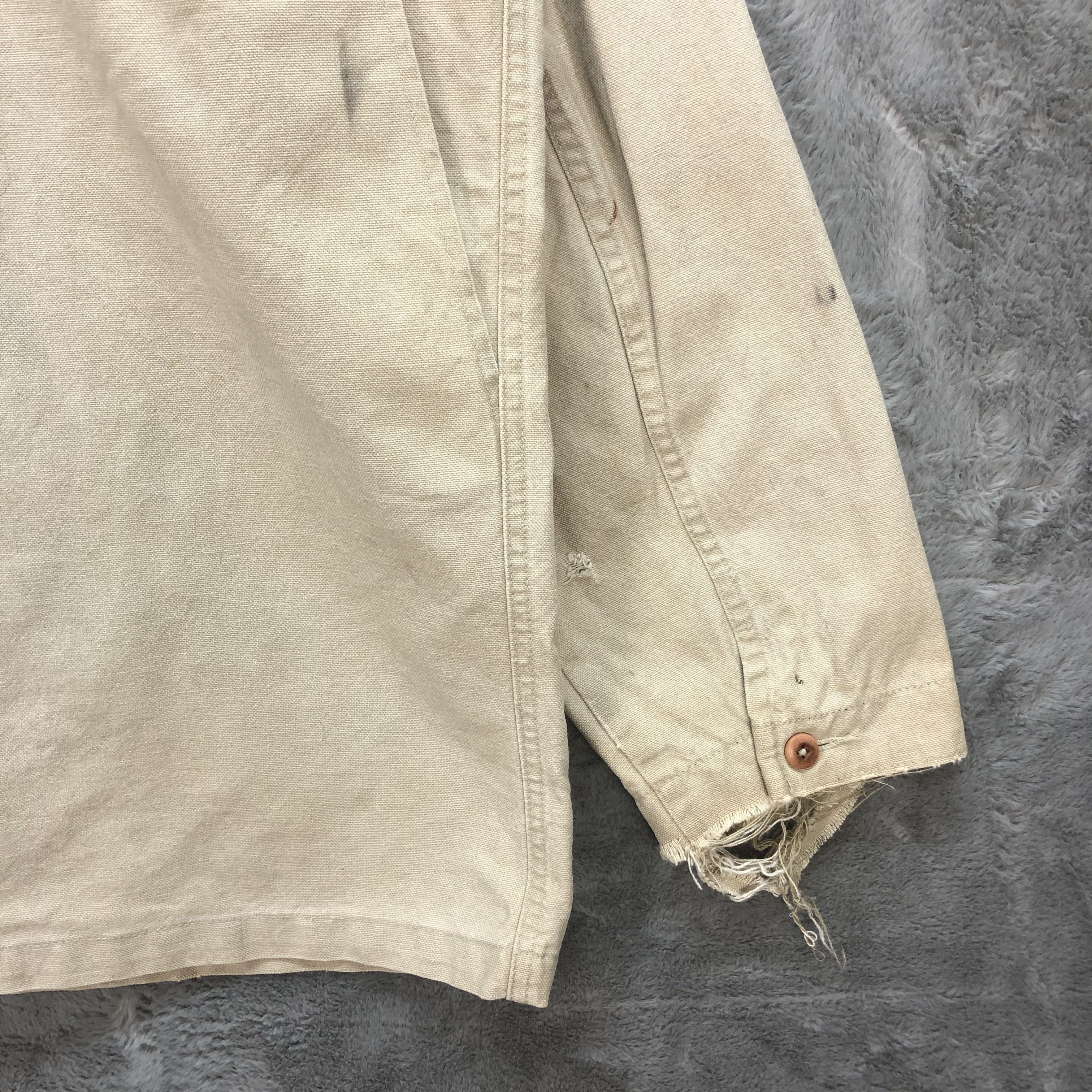 L.L. Bean Vintage Distress Trashed L.L. Bean Chore Jacket #6276-58 Size US M / EU 48-50 / 2 - 18 Thumbnail