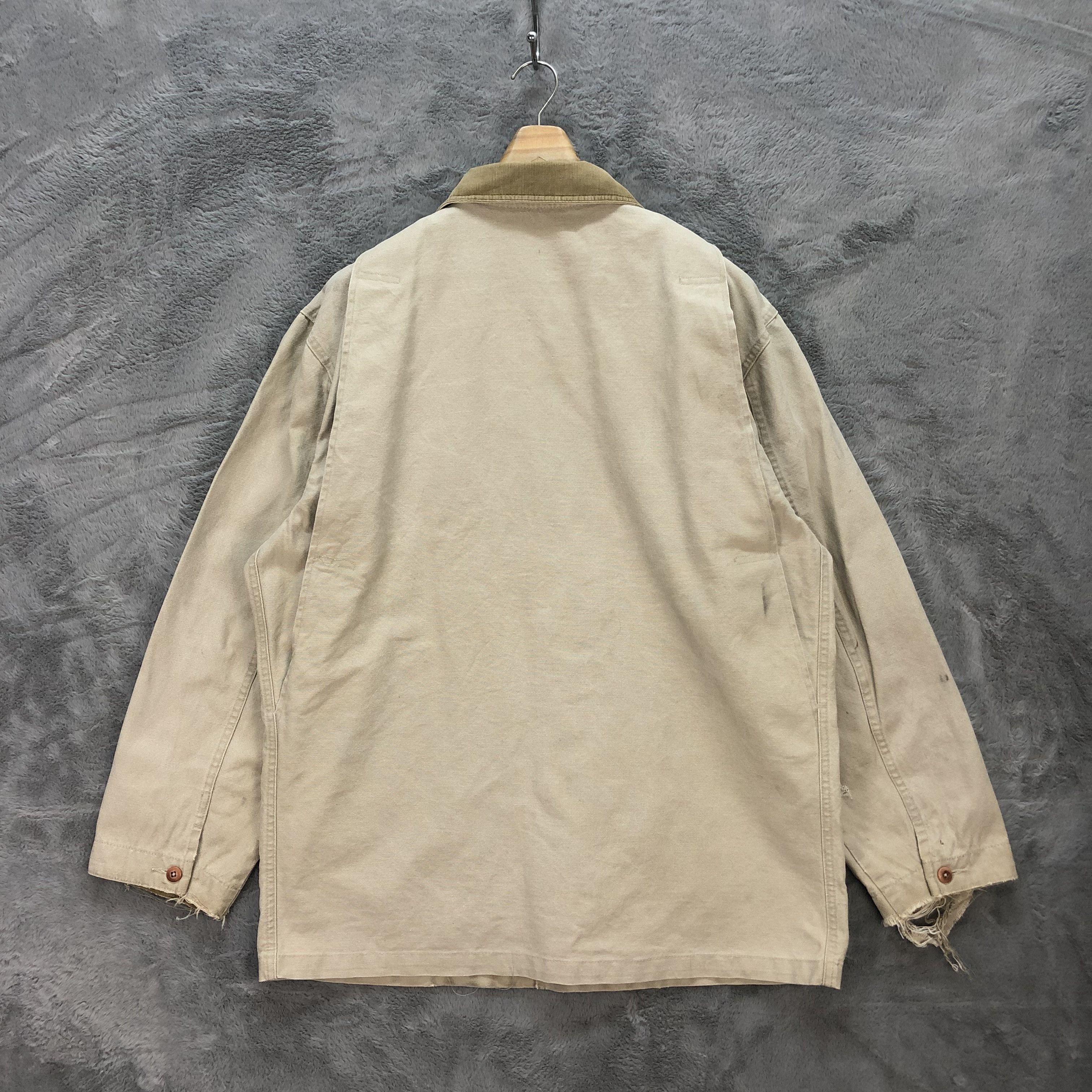 L.L. Bean Vintage Distress Trashed L.L. Bean Chore Jacket #6276-58 Size US M / EU 48-50 / 2 - 16 Thumbnail