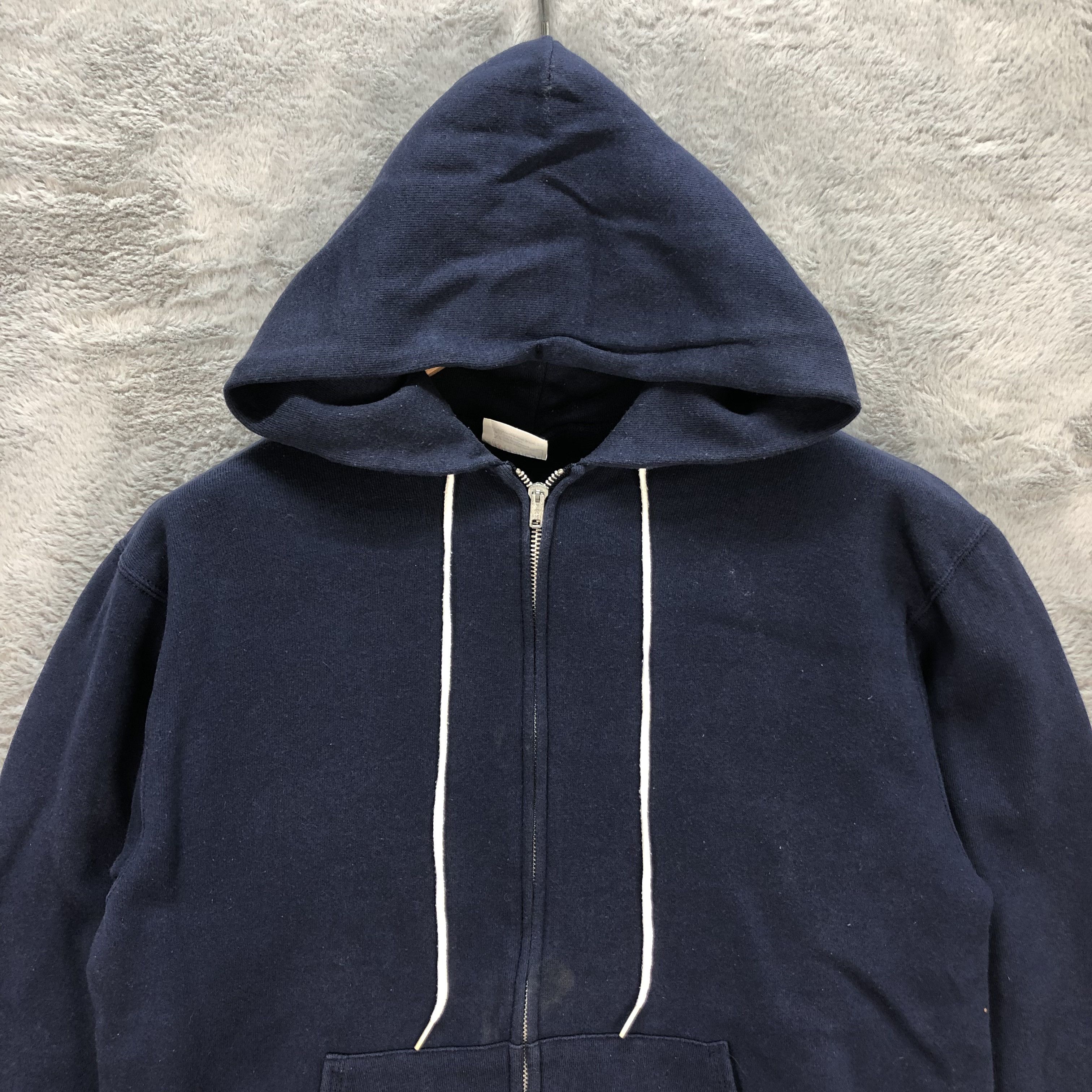 Hanes Vintage Plain Hoodies Hanes 5050 Made in USA #6283-58 Size US M / EU 48-50 / 2 - 2 Thumbnail