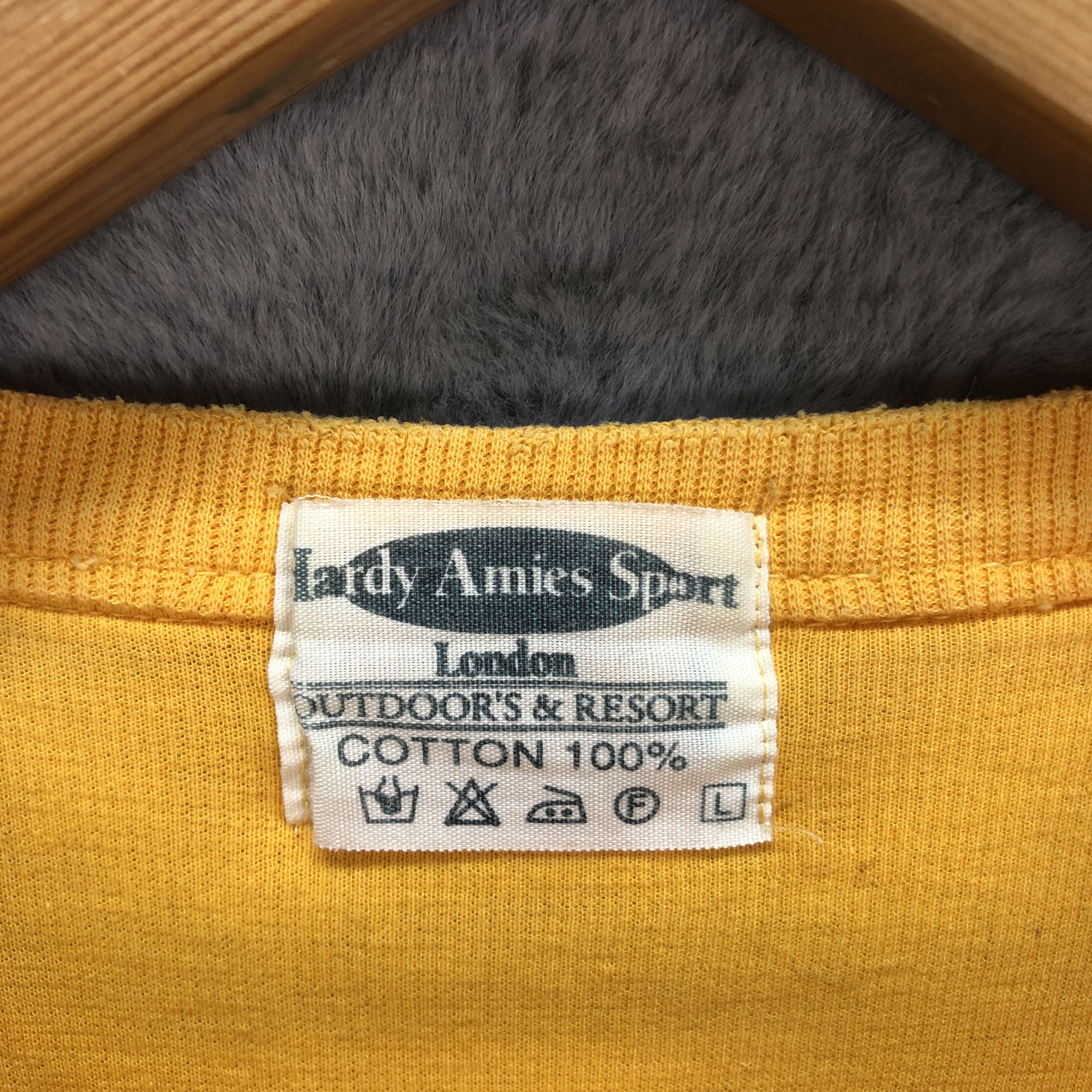 Hardy Amies Trashed Hardy Amies Sport Big Logo Sweatshirts #6282-58 Size US L / EU 52-54 / 3 - 12 Thumbnail