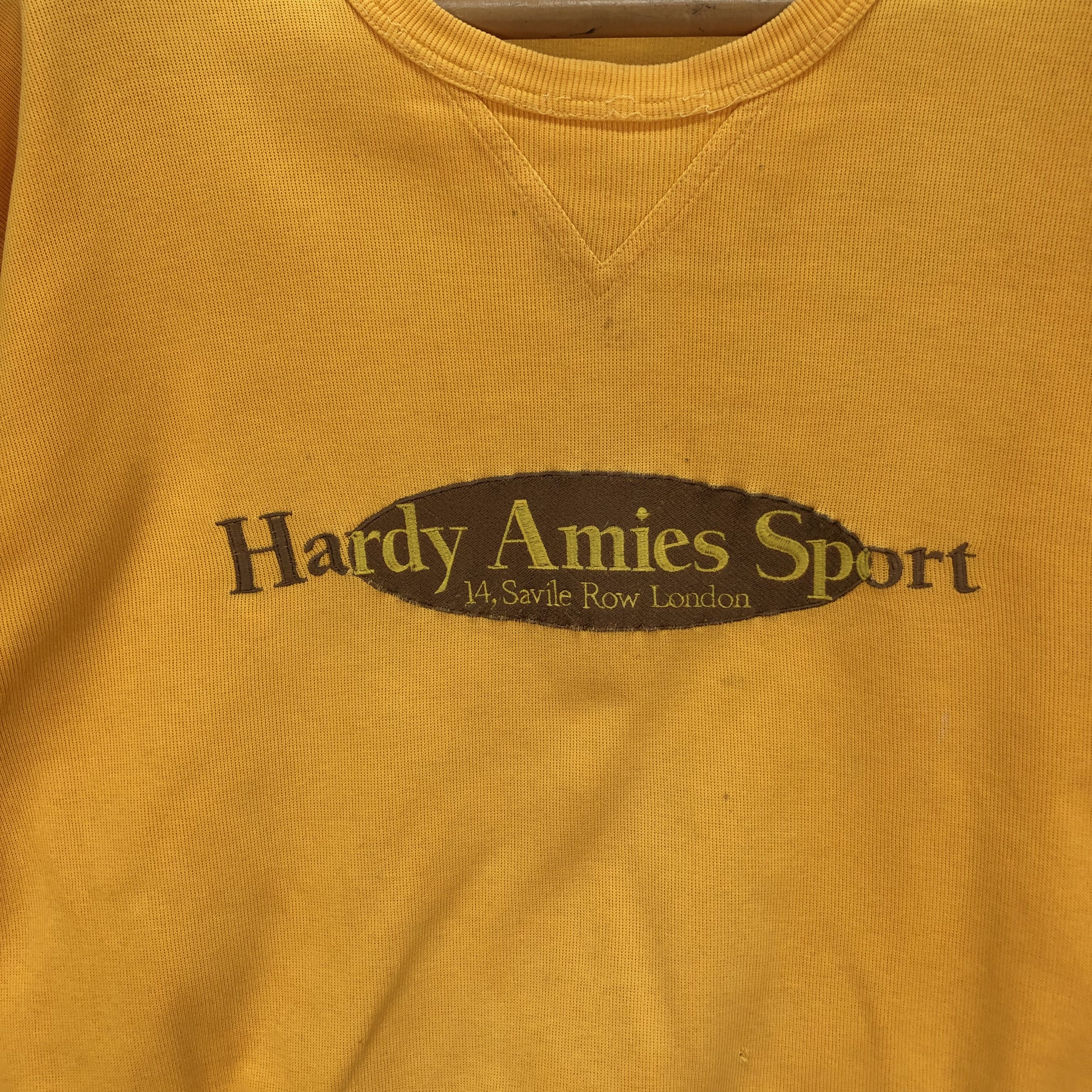 Hardy Amies Trashed Hardy Amies Sport Big Logo Sweatshirts #6282-58 Size US L / EU 52-54 / 3 - 3 Thumbnail