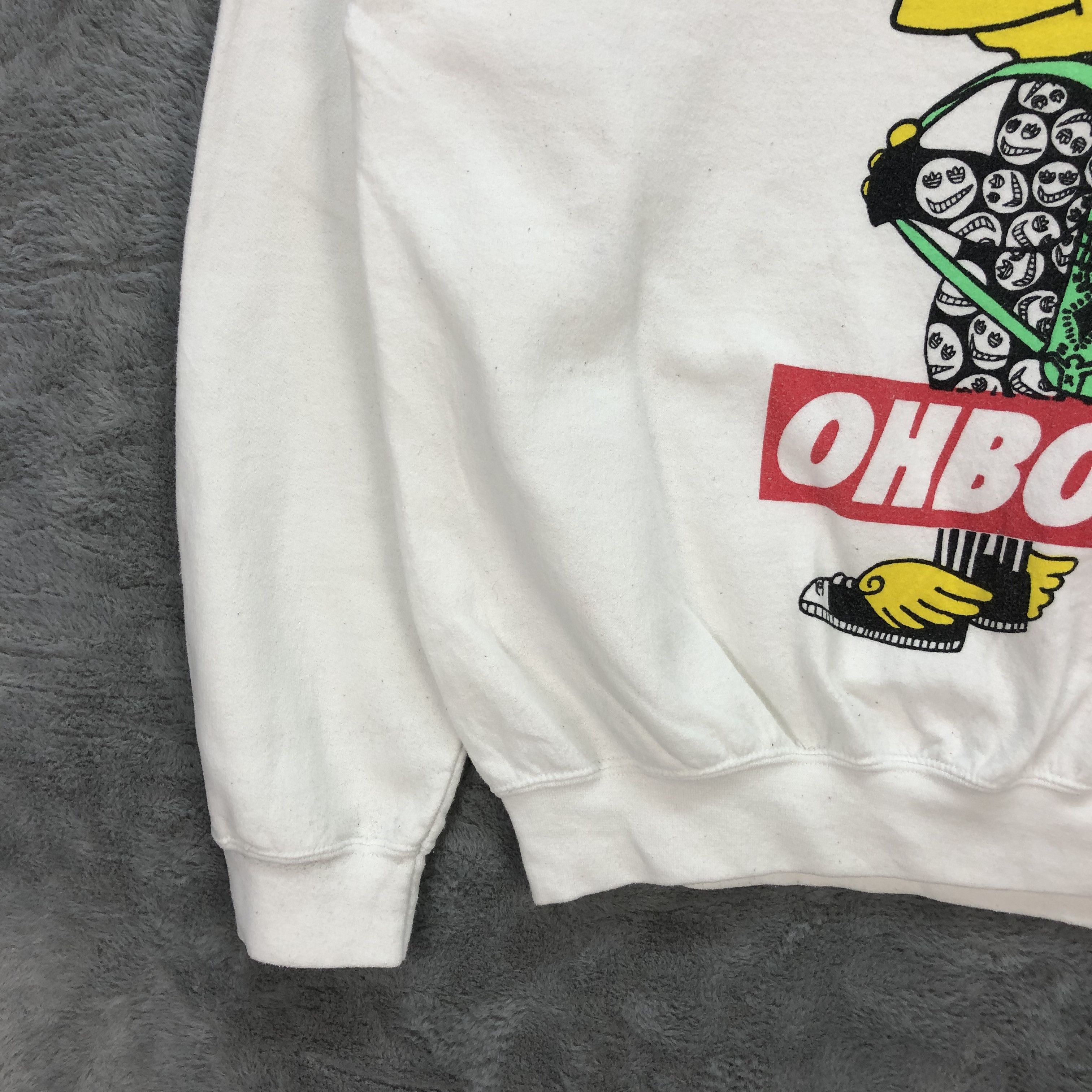 The Simpsons RARE Y2K Bart Simpson Streetwear Fashion Sweatshirt #6280-58 Size US M / EU 48-50 / 2 - 5 Thumbnail