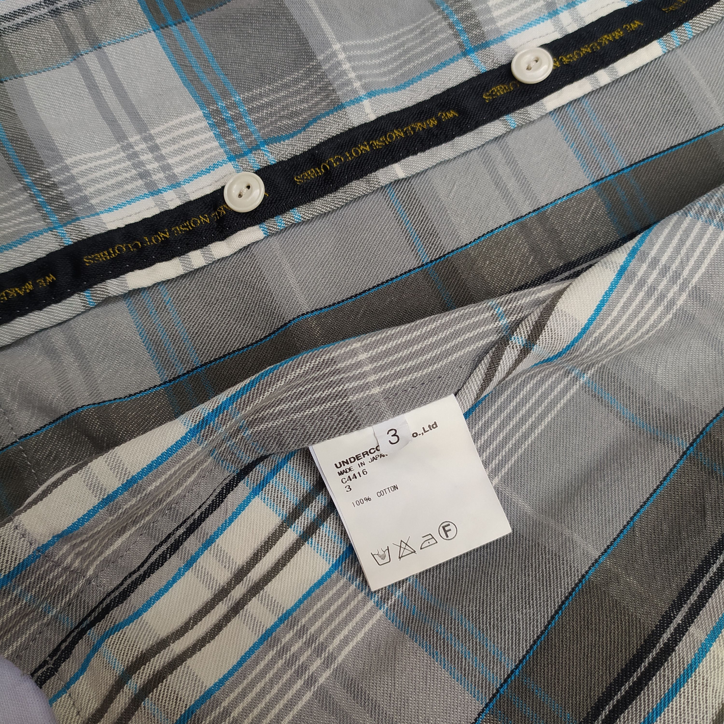 Undercover Undercover Undercoverism plaid flannel Size US M / EU 48-50 / 2 - 13 Thumbnail