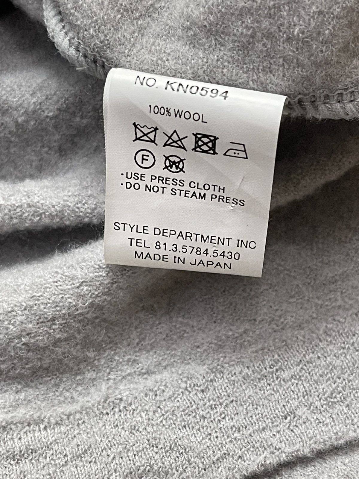STILL BY HAND Still by Hand Wool Knitted Kurt Cobain Style Cardigan Size US M / EU 48-50 / 2 - 9 Thumbnail