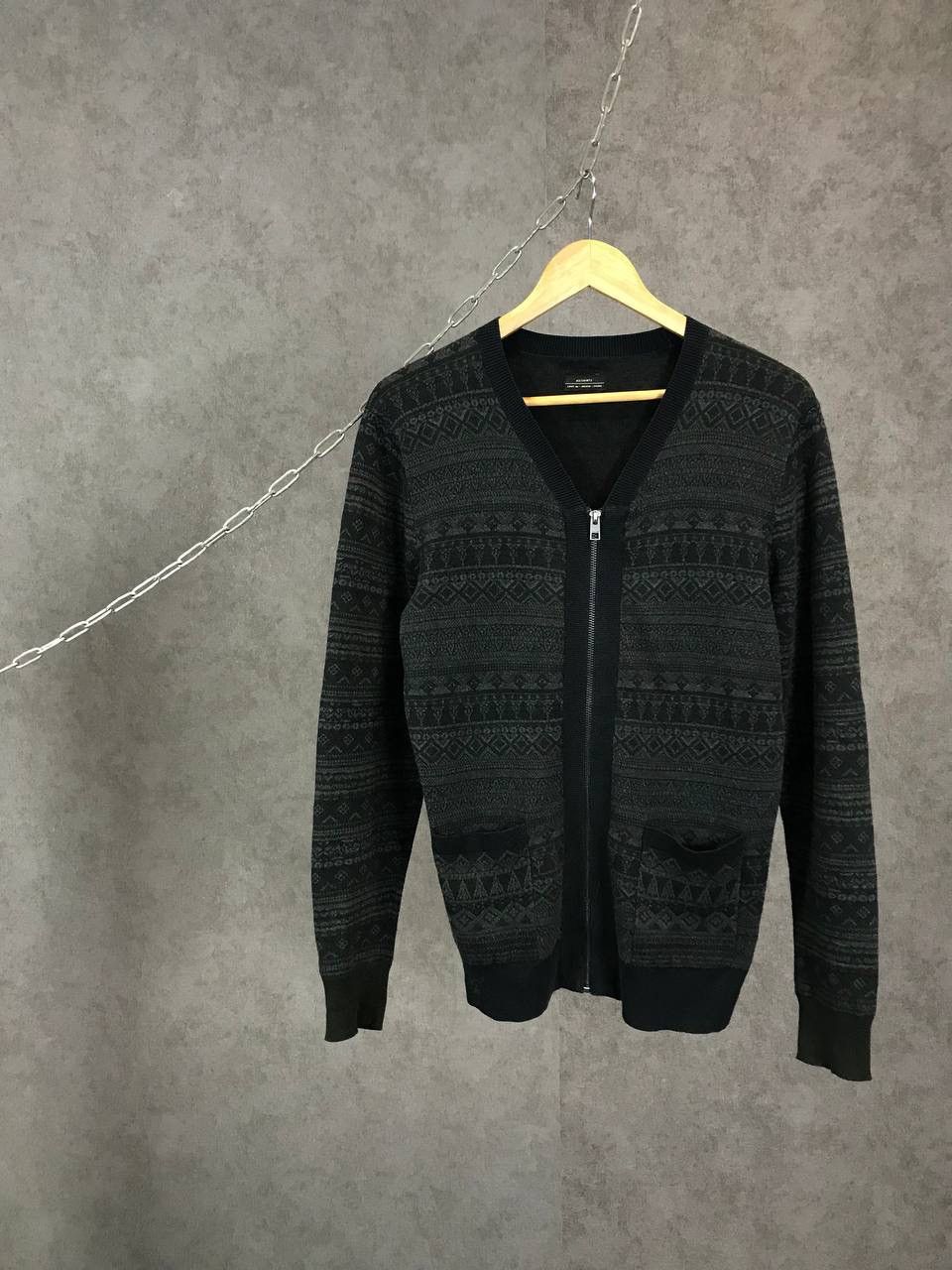 Allsaints Allsaints art aztec vintage zip cardigan Size US S / EU 44-46 / 1 - 1 Thumbnail
