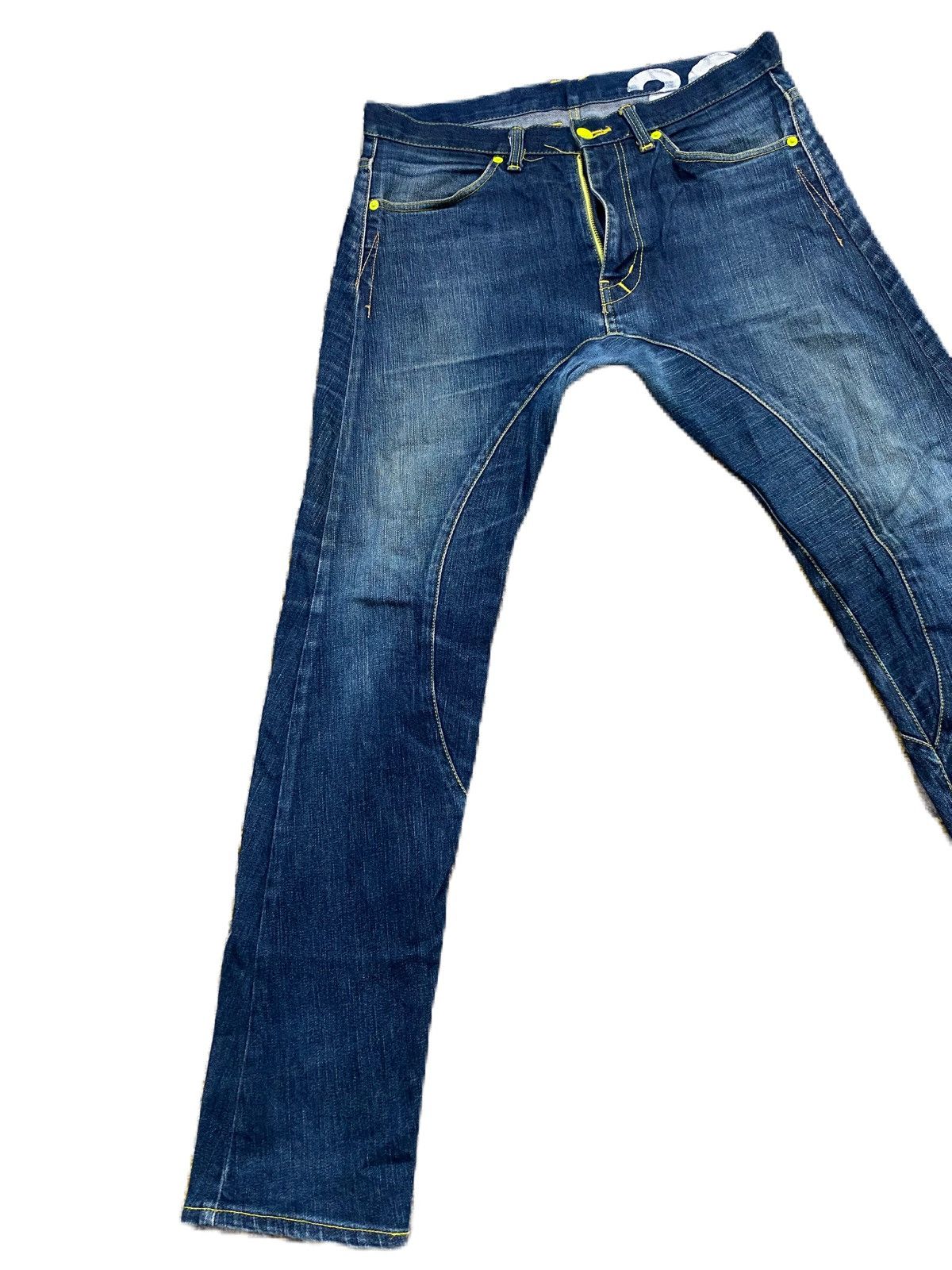 Japanese Brand JAPAN BRAND MACK DADDY JEANS SPELL OUT SKINNY Size US 32 / EU 48 - 5 Thumbnail