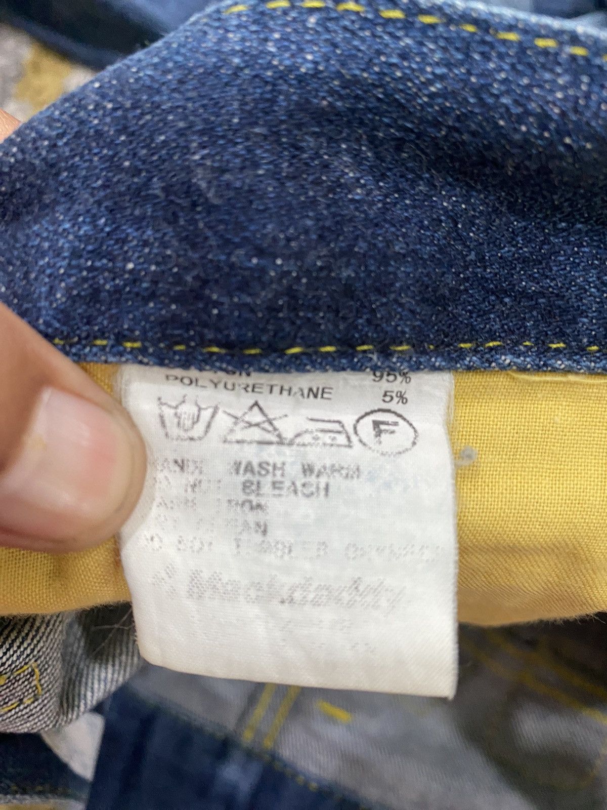 Japanese Brand JAPAN BRAND MACK DADDY JEANS SPELL OUT SKINNY Size US 32 / EU 48 - 8 Thumbnail
