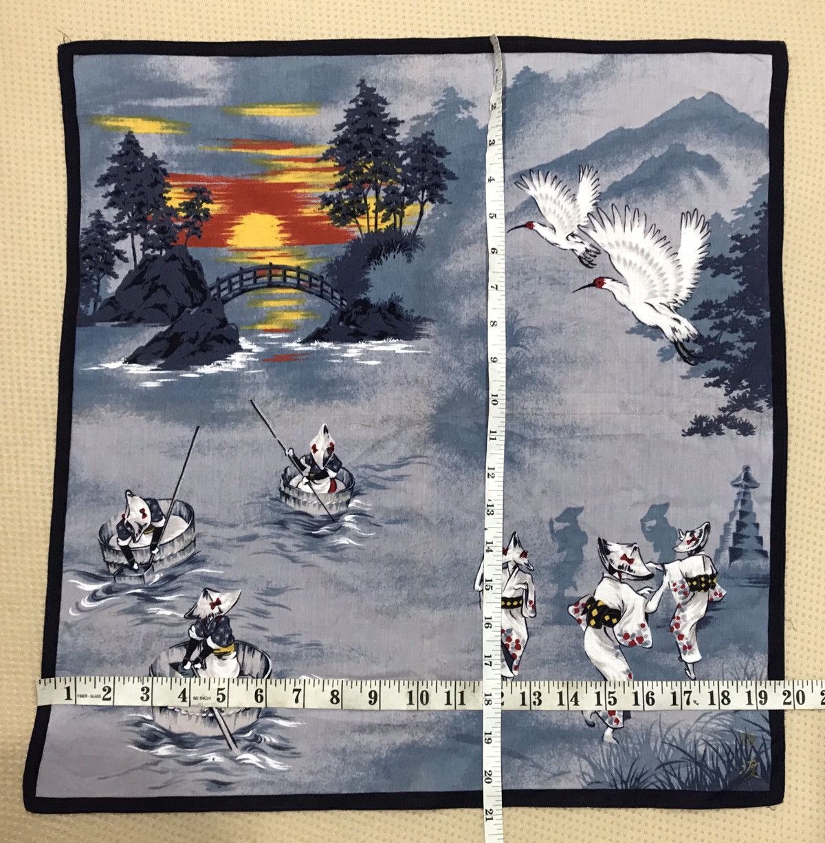 Japanese Brand japanese traditional bandana handkerchief Size ONE SIZE - 8 Thumbnail