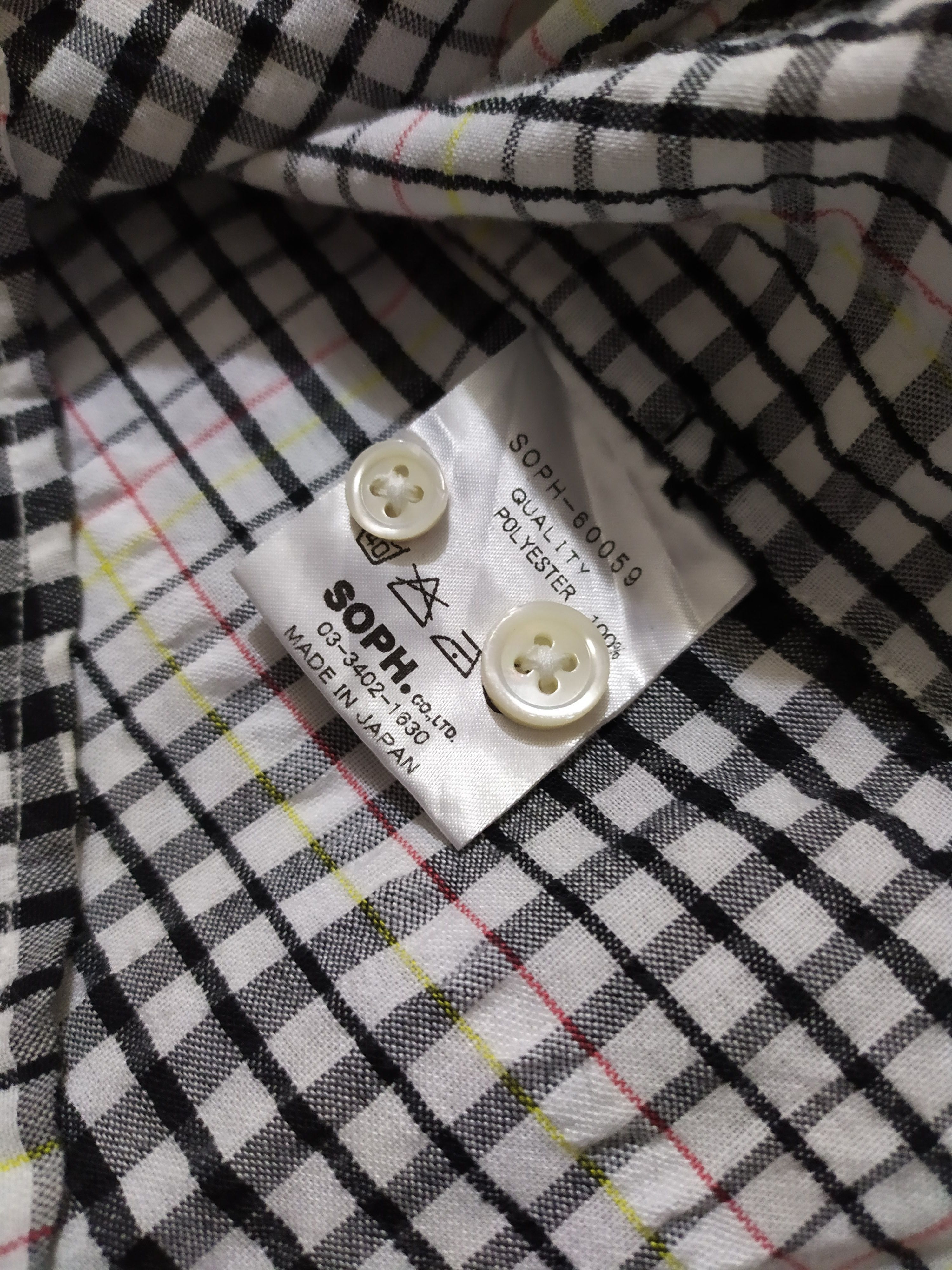 Sophnet. 🔥Sophnet Japan Check Shirt Size US L / EU 52-54 / 3 - 7 Thumbnail