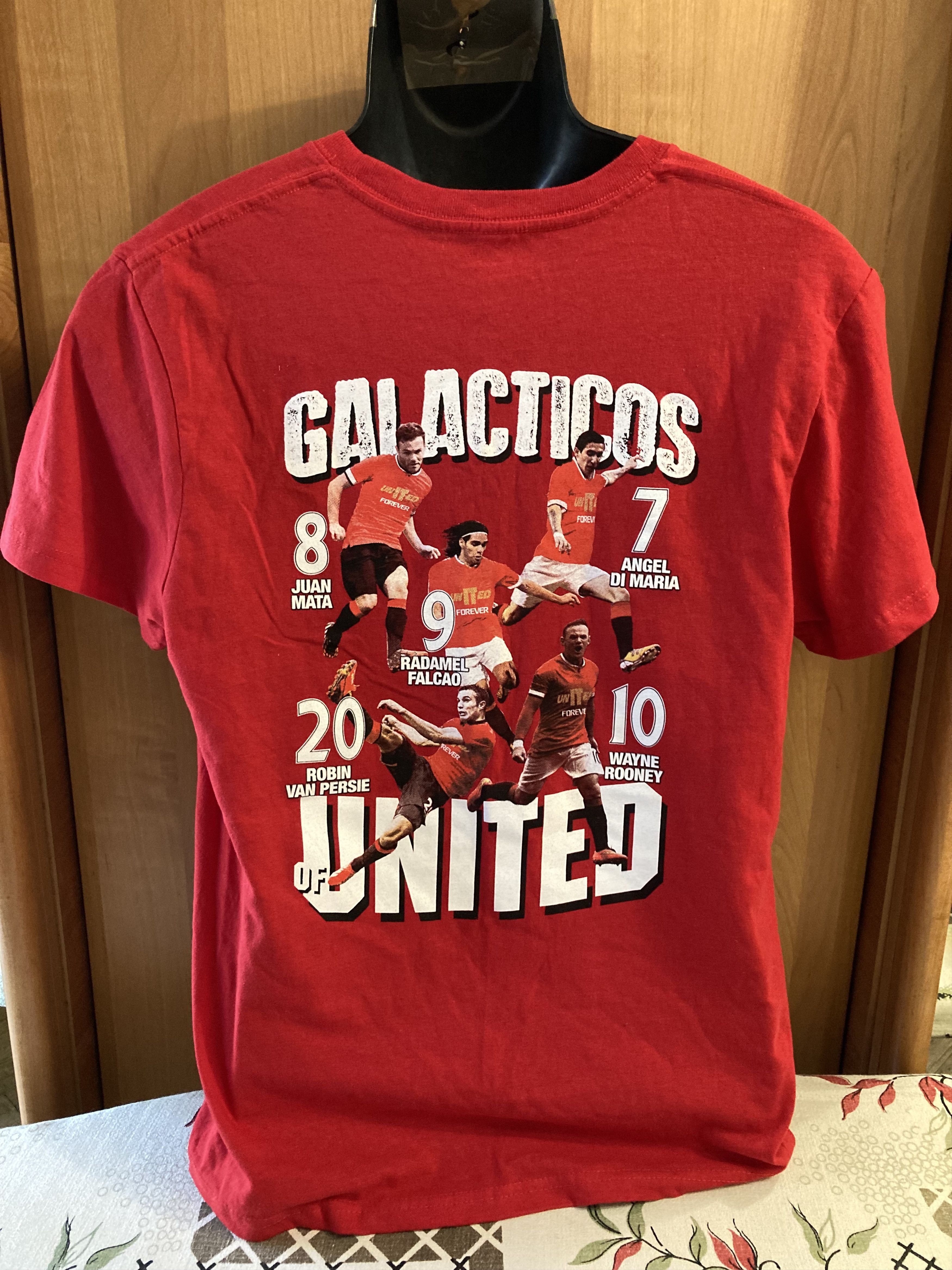 Vintage Vintage MU Soccer Star Galacticos United Tee Size US M / EU 48-50 / 2 - 2 Thumbnail