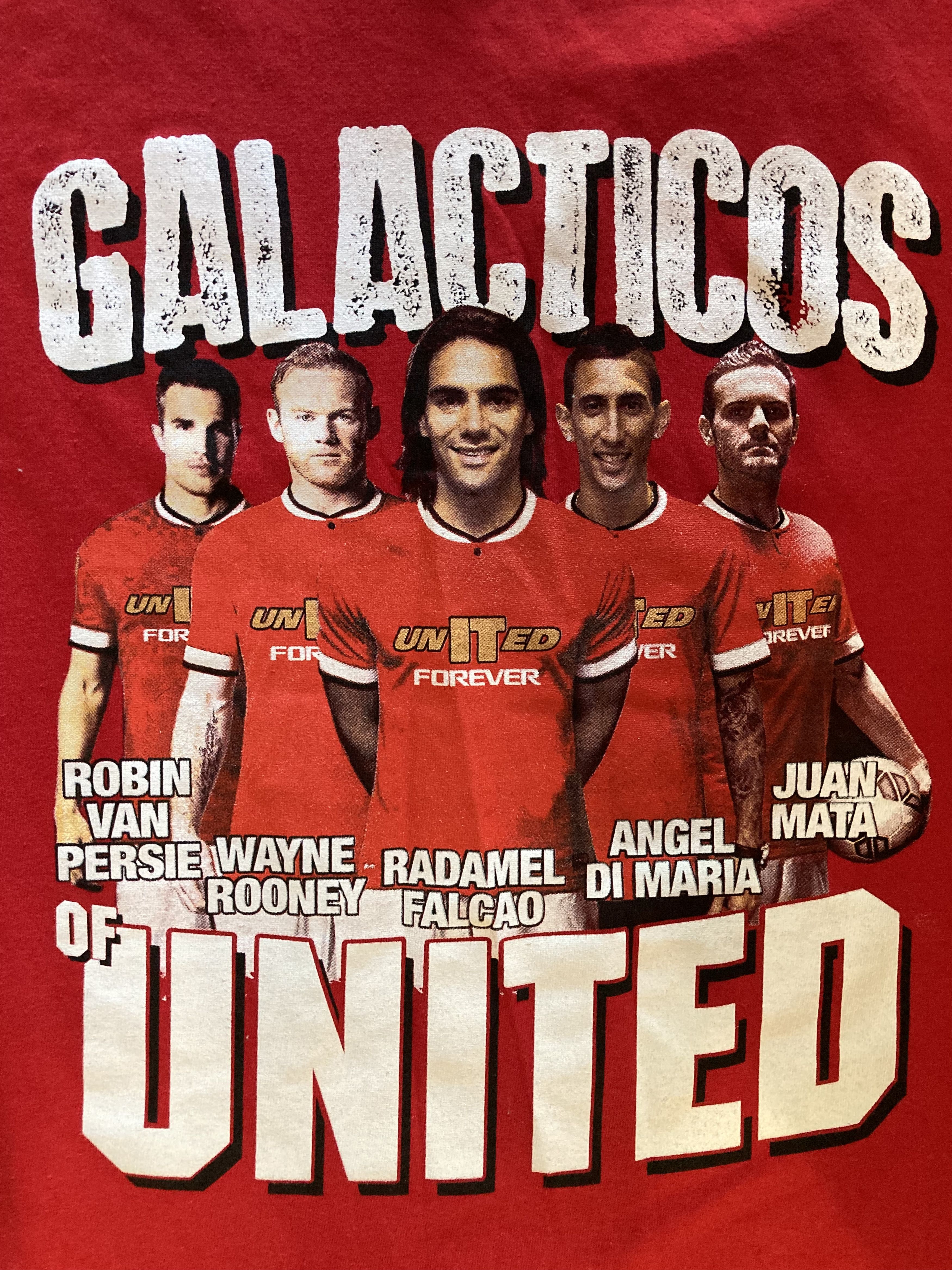 Vintage Vintage MU Soccer Star Galacticos United Tee Size US M / EU 48-50 / 2 - 4 Thumbnail
