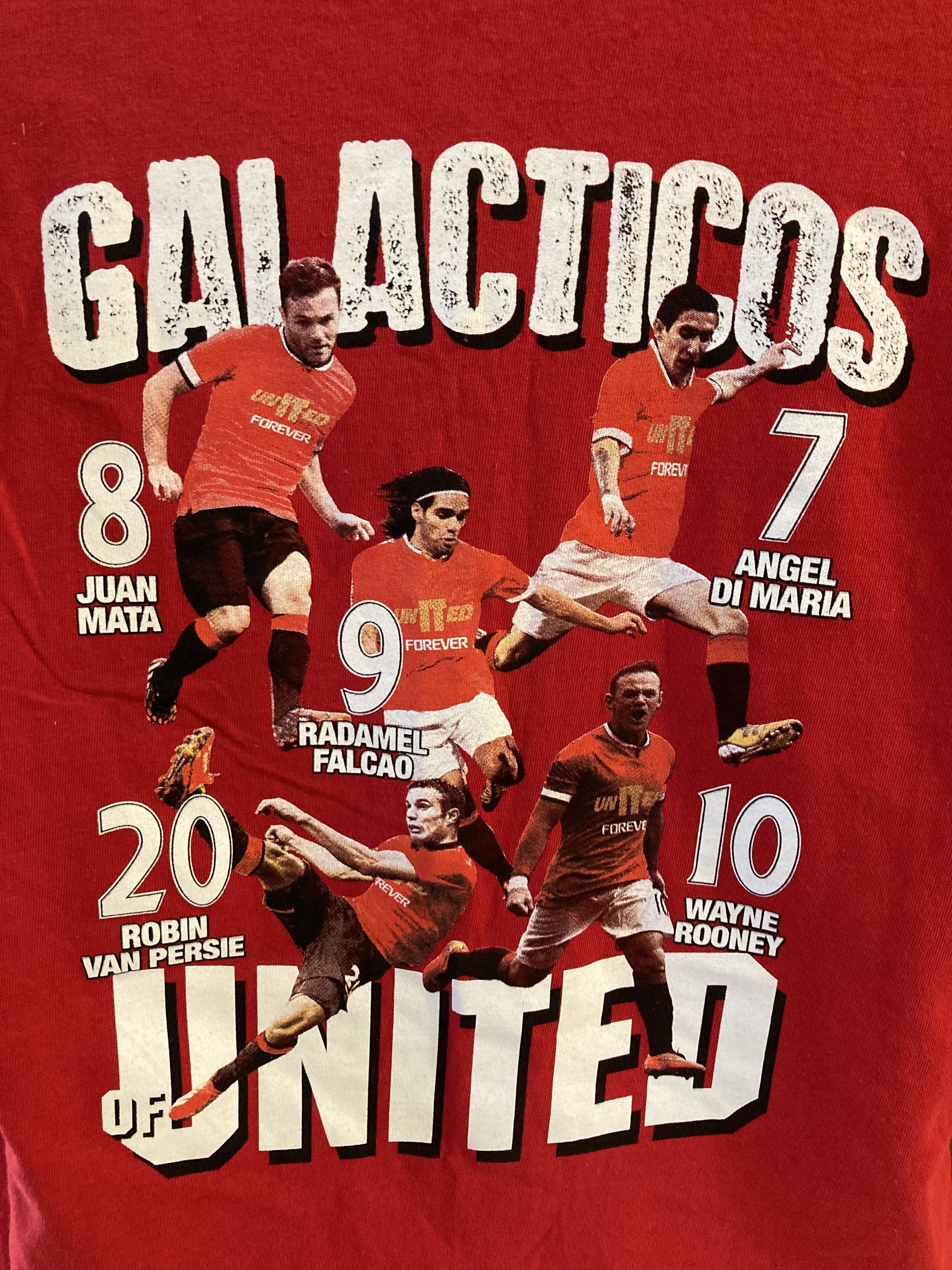 Vintage Vintage MU Soccer Star Galacticos United Tee Size US M / EU 48-50 / 2 - 3 Thumbnail