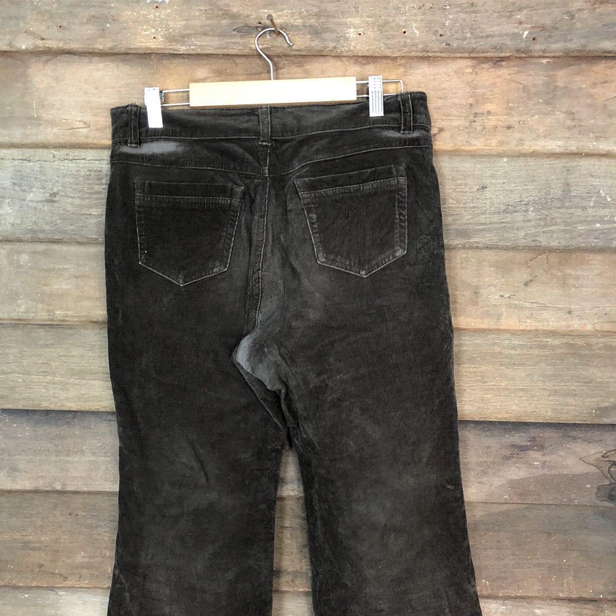 Japanese Brand L& Beautiful Dark Brown Corduroy Casual Pants #5580 Size 28" / US 6 / IT 42 - 9 Thumbnail