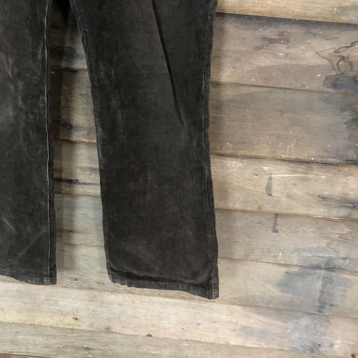 Japanese Brand L& Beautiful Dark Brown Corduroy Casual Pants #5580 Size 28" / US 6 / IT 42 - 7 Thumbnail