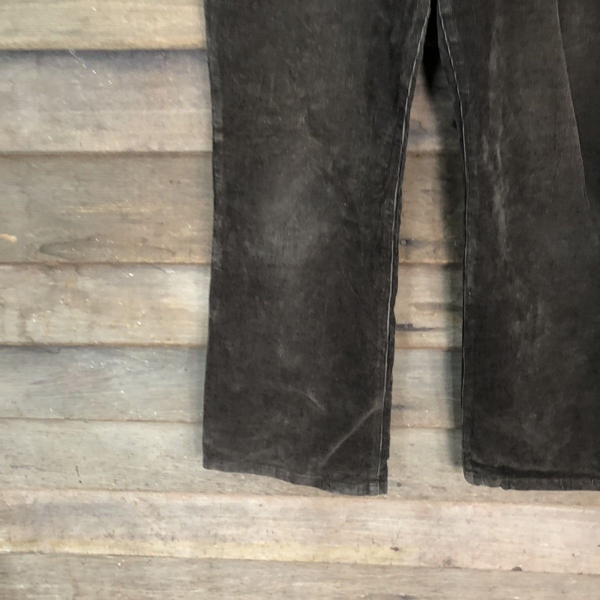 Japanese Brand L& Beautiful Dark Brown Corduroy Casual Pants #5580 Size 28" / US 6 / IT 42 - 6 Thumbnail