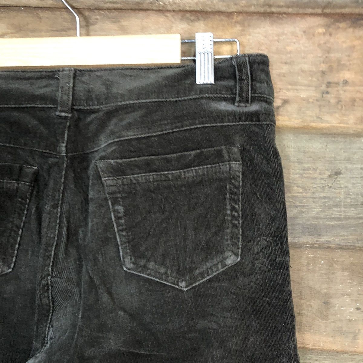 Japanese Brand L& Beautiful Dark Brown Corduroy Casual Pants #5580 Size 28" / US 6 / IT 42 - 12 Thumbnail