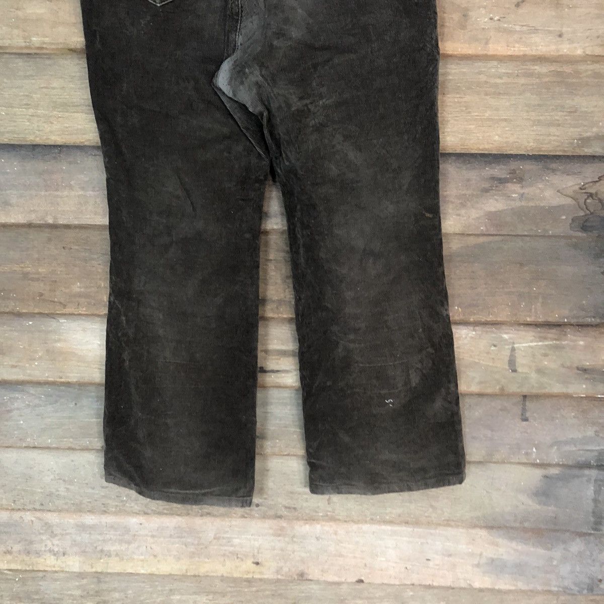Japanese Brand L& Beautiful Dark Brown Corduroy Casual Pants #5580 Size 28" / US 6 / IT 42 - 10 Thumbnail