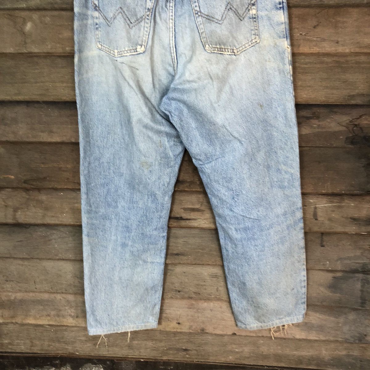Edwin Edwin U.S.A blue vintage Distressed Denim Pants #5730 Size US 33 - 11 Thumbnail