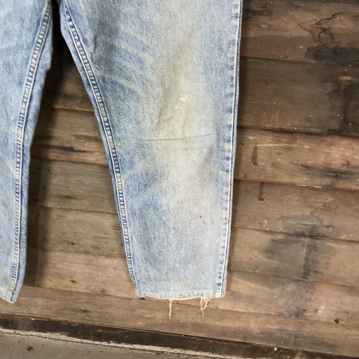 Edwin Edwin U.S.A blue vintage Distressed Denim Pants #5730 Size US 33 - 7 Thumbnail