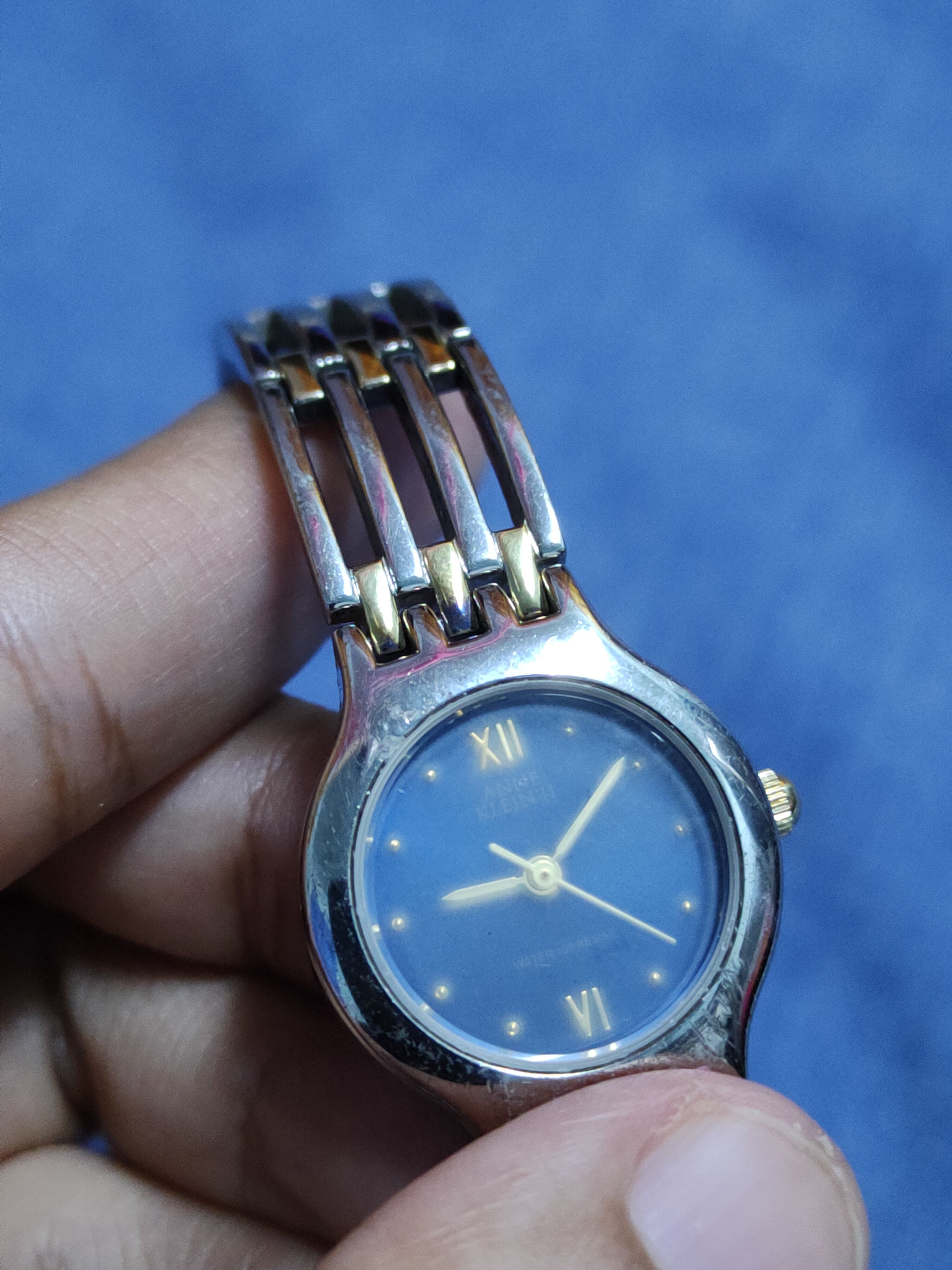 Anne Klein × Vintage Anne Klein II-Quartz Silver vintage ladies Watch #J063S Size ONE SIZE - 2 Thumbnail