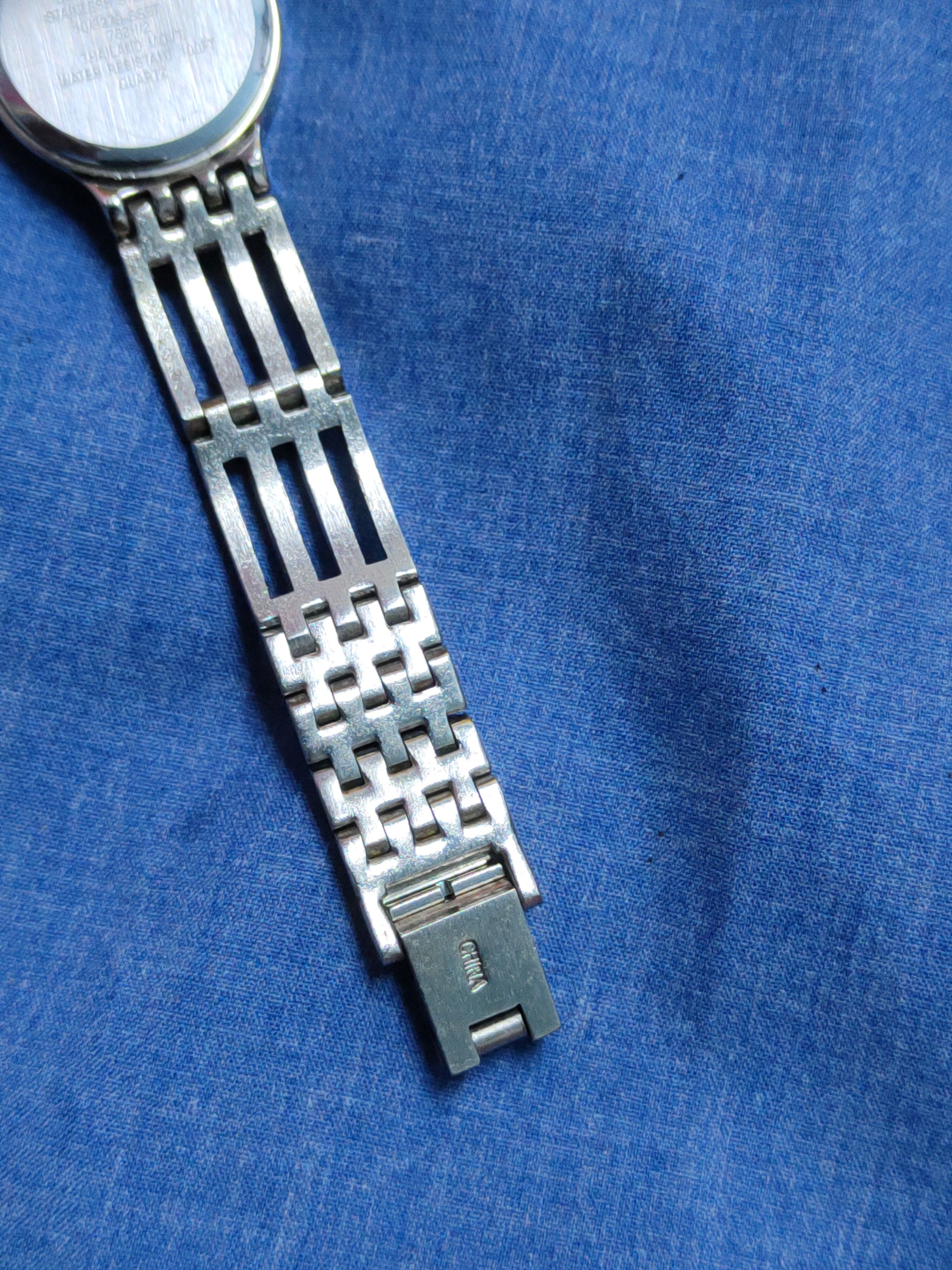 Anne Klein × Vintage Anne Klein II-Quartz Silver vintage ladies Watch #J063S Size ONE SIZE - 9 Thumbnail