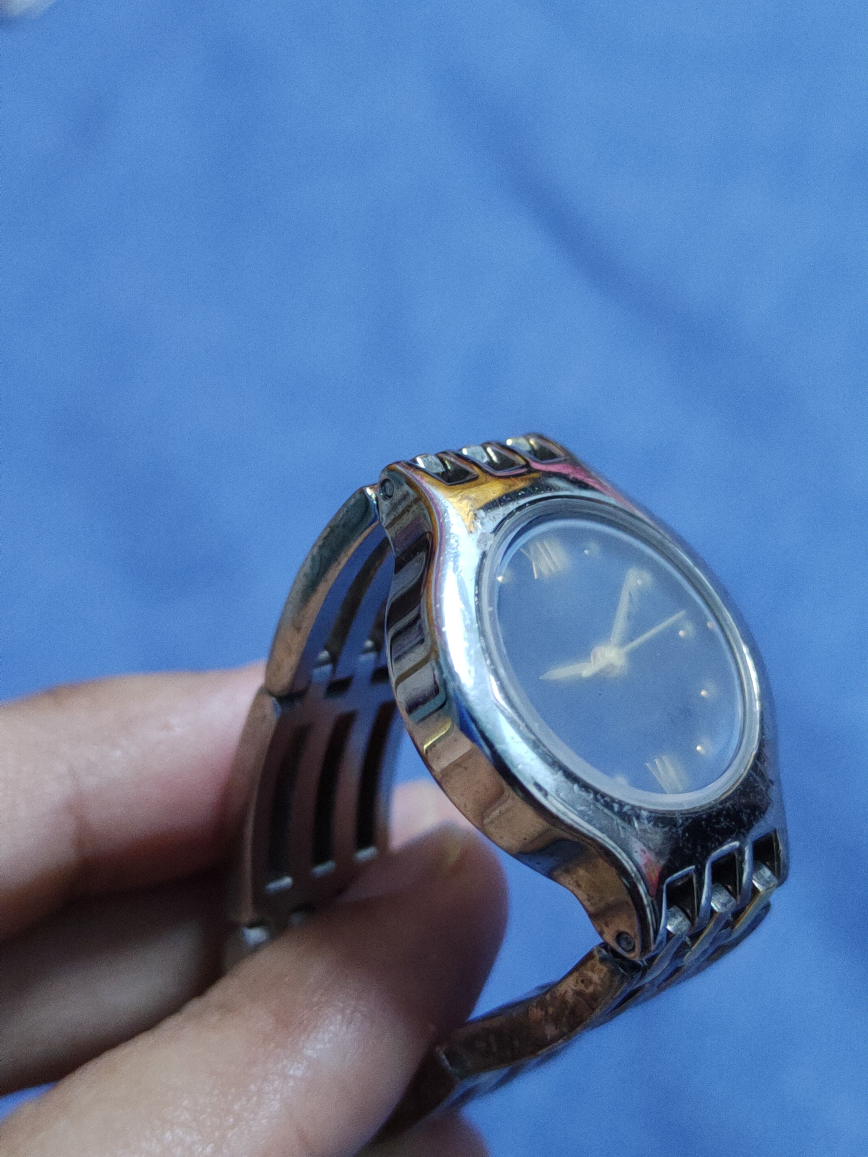 Anne Klein × Vintage Anne Klein II-Quartz Silver vintage ladies Watch #J063S Size ONE SIZE - 3 Thumbnail